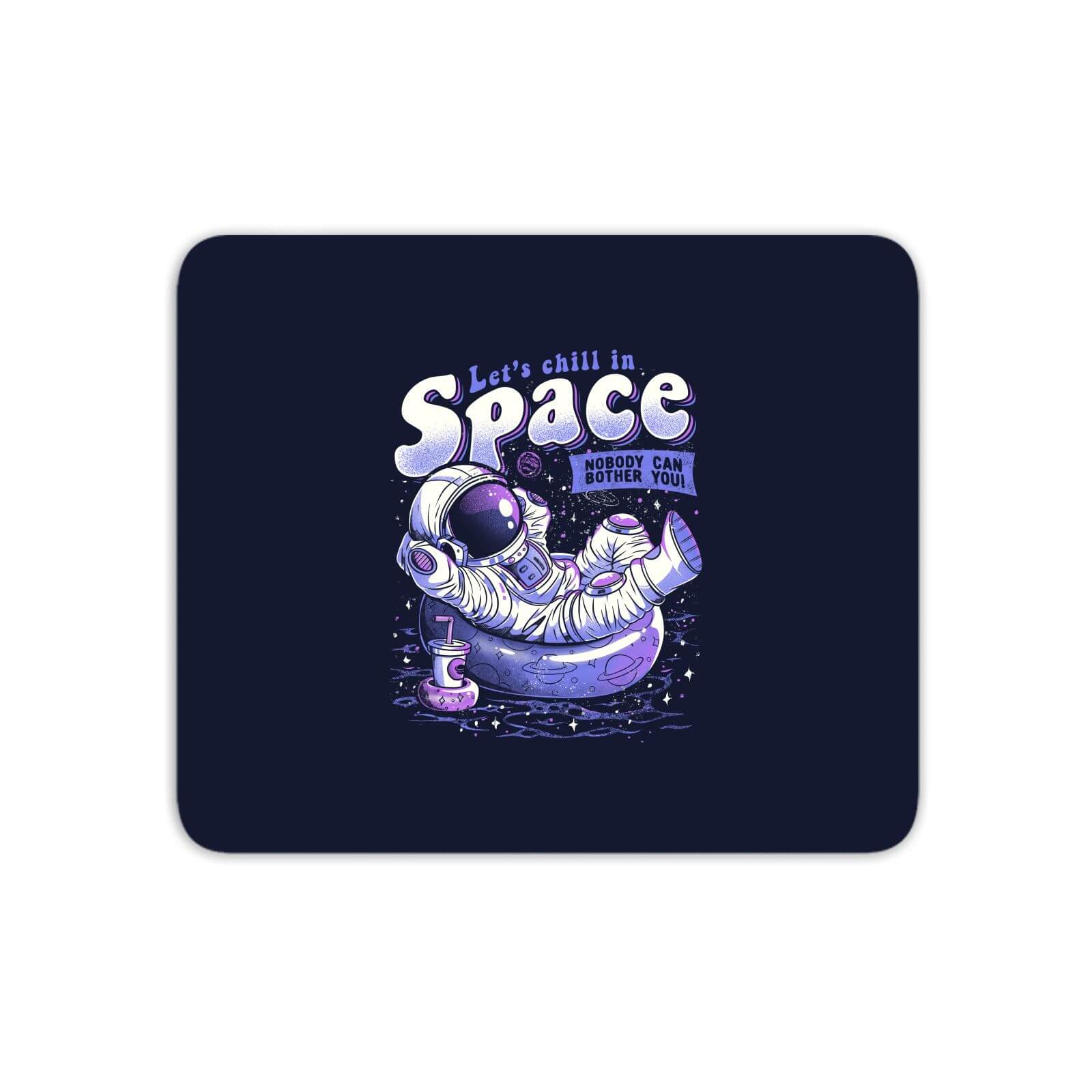 Chilling In Space Mouse Mat