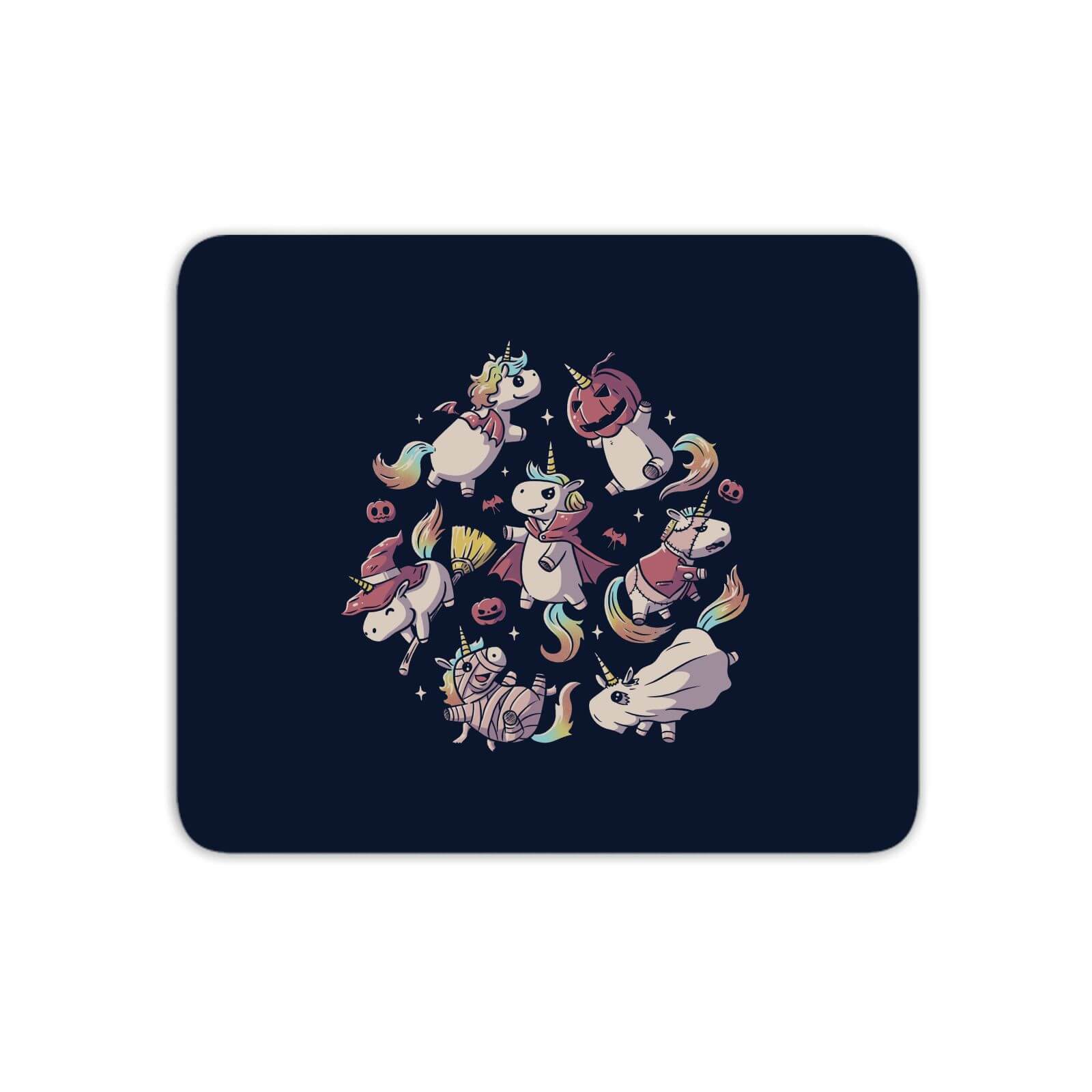 Halloween Unicorns Mouse Mat