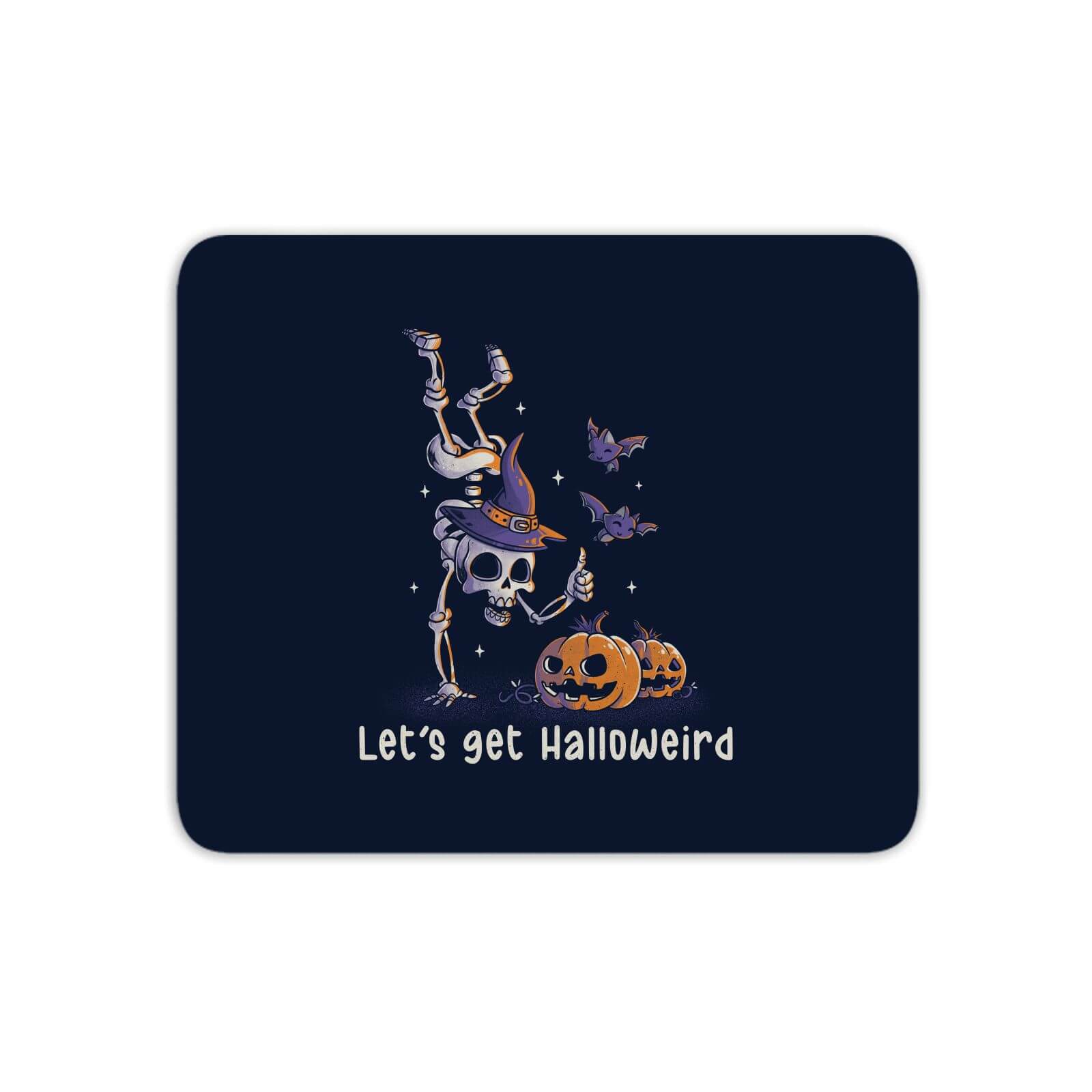 Lets Get Halloweird Mouse Mat