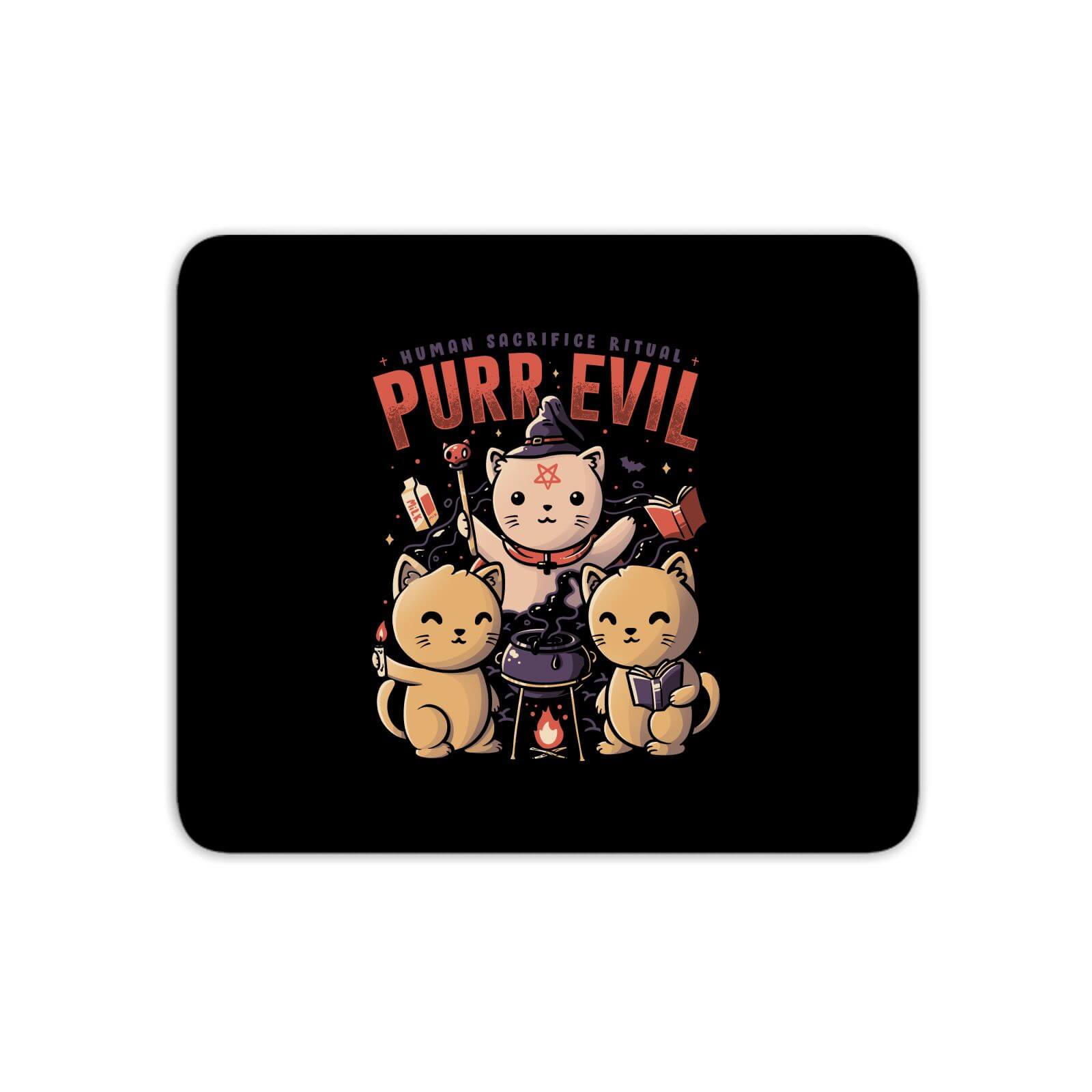 Purr Evil Mouse Mat