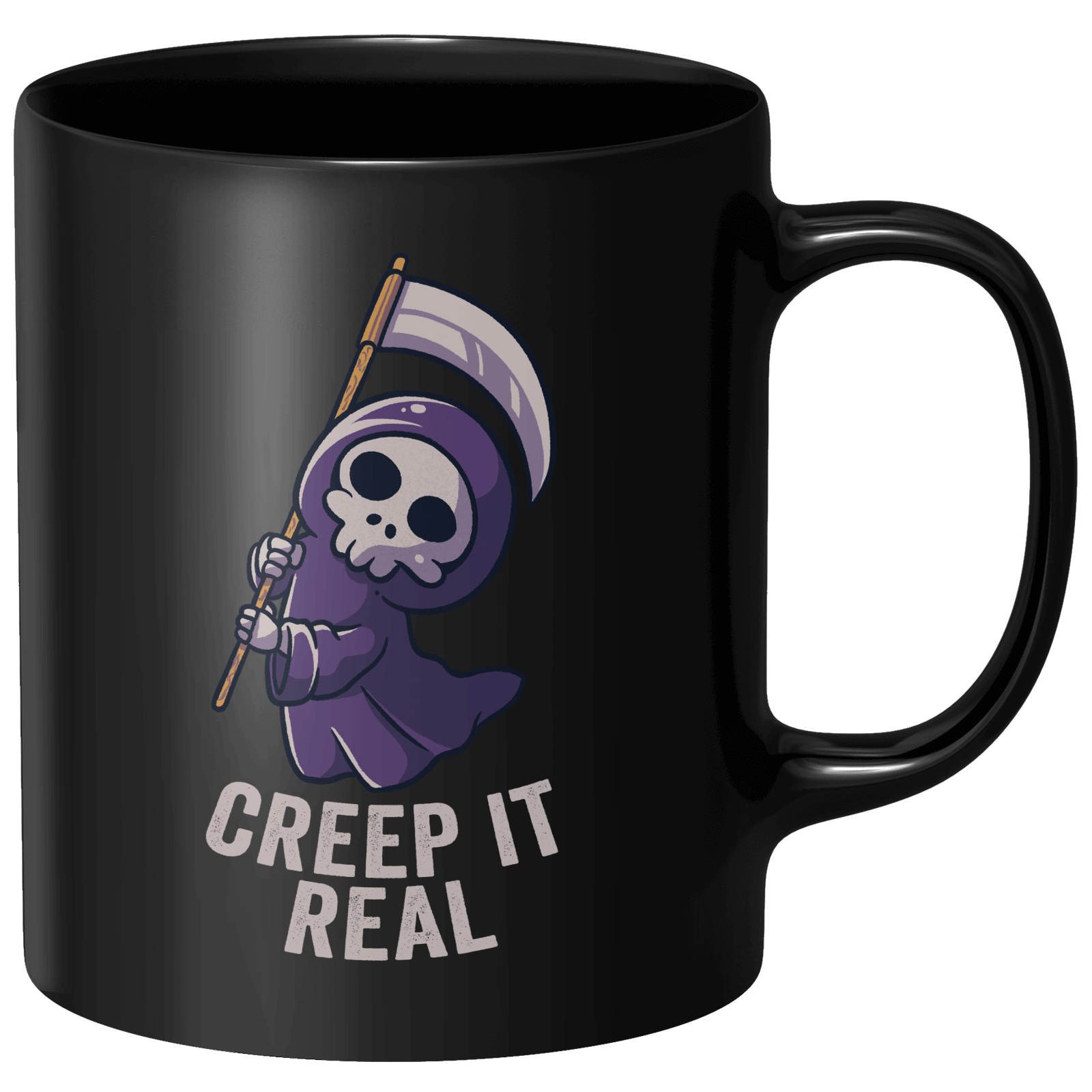 Creep It Real Mug - Black