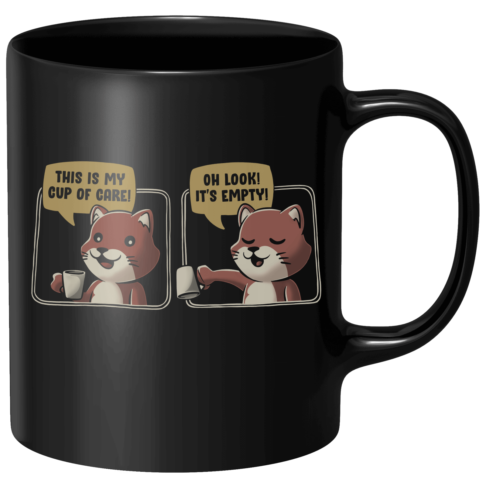 Cup Of Care Mug - Black