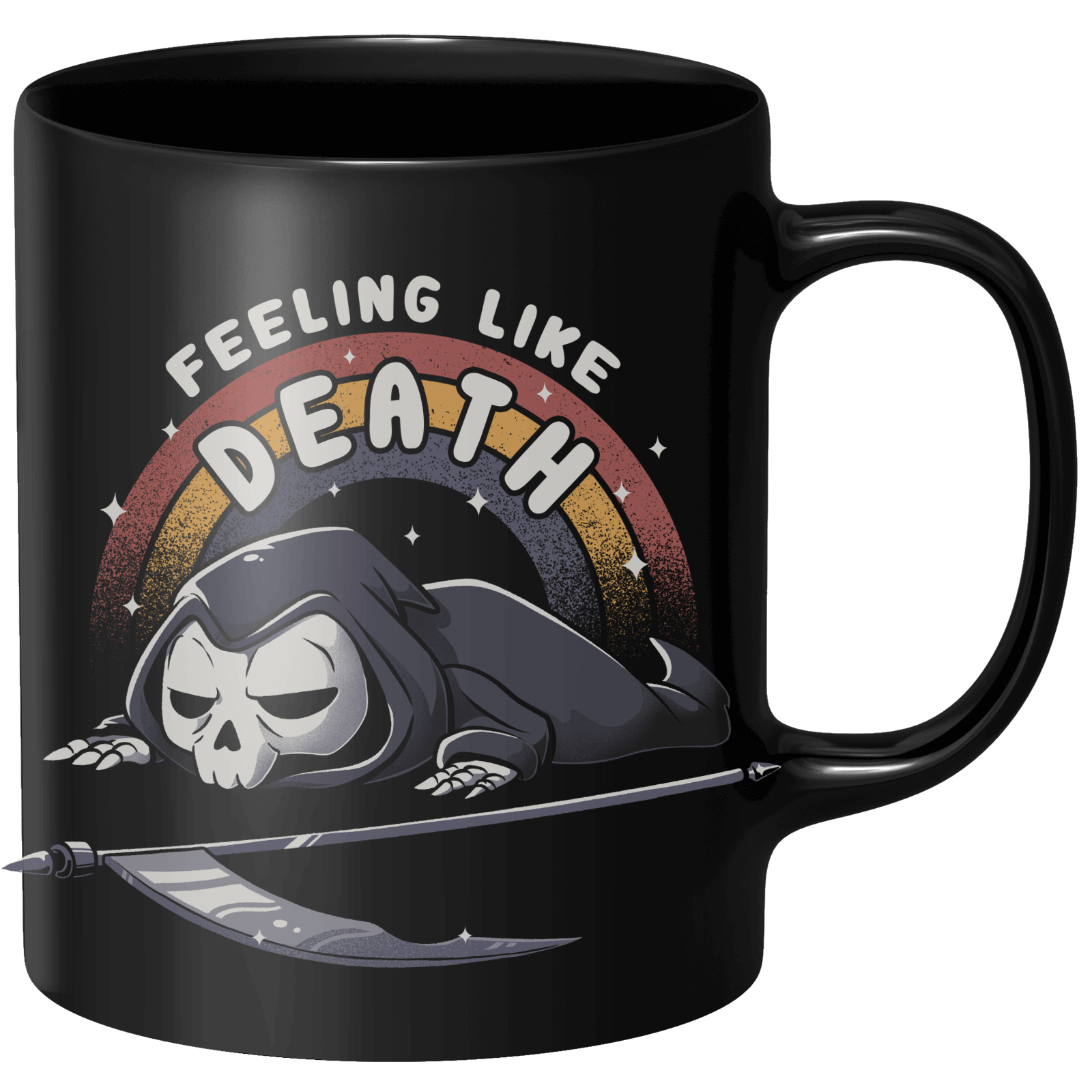 Feeling Like Death Mug - Black