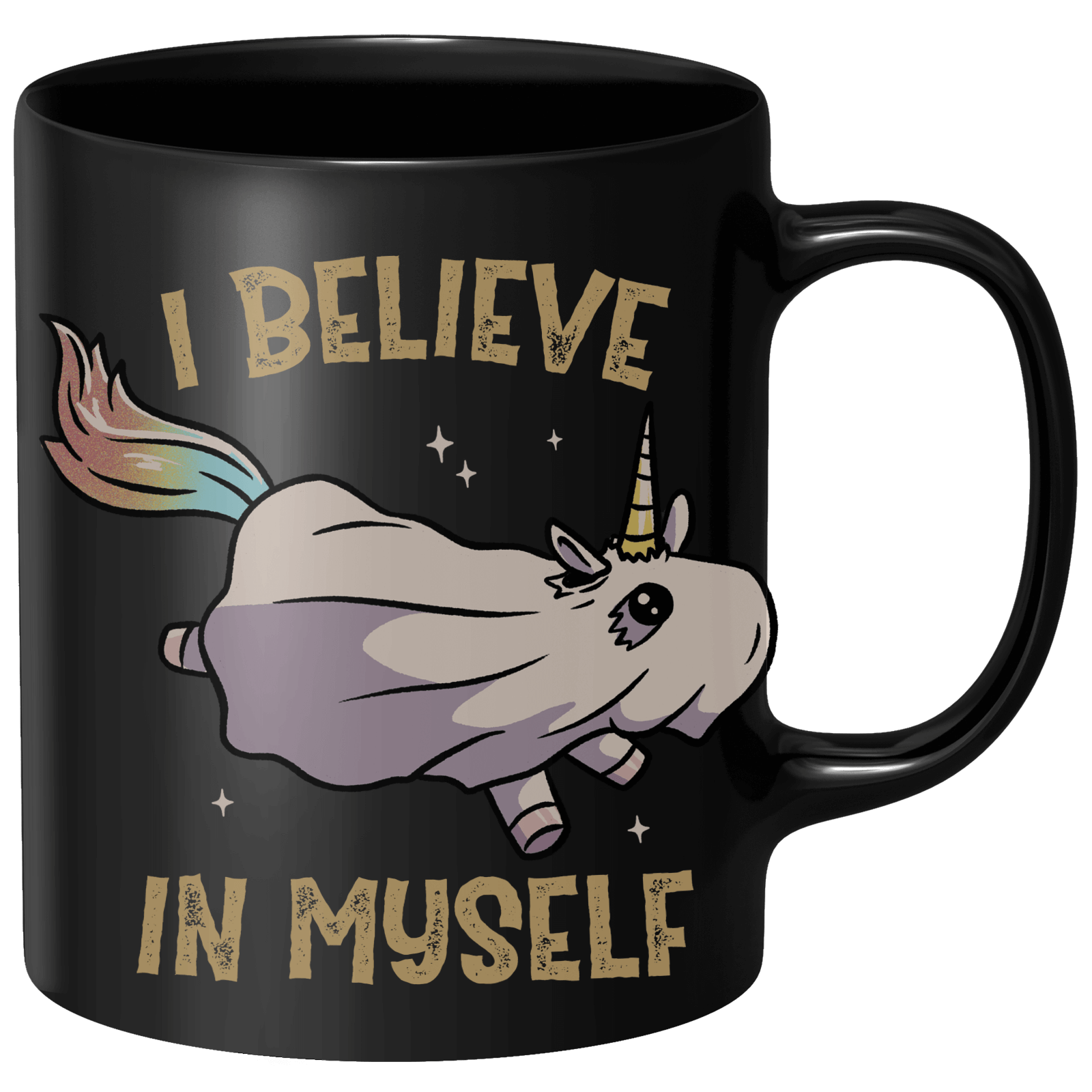 I Believe In Myself Mug - Black