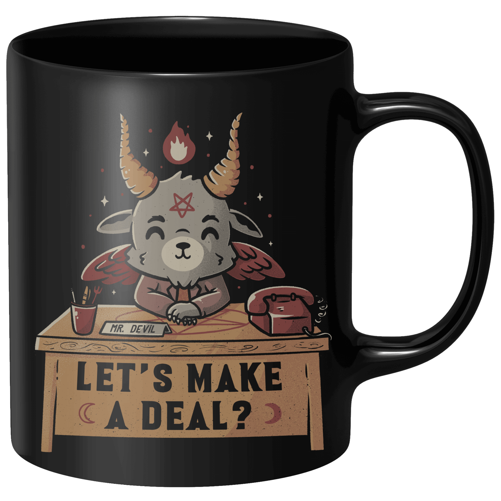 Lets Make A Deal Mug - Black