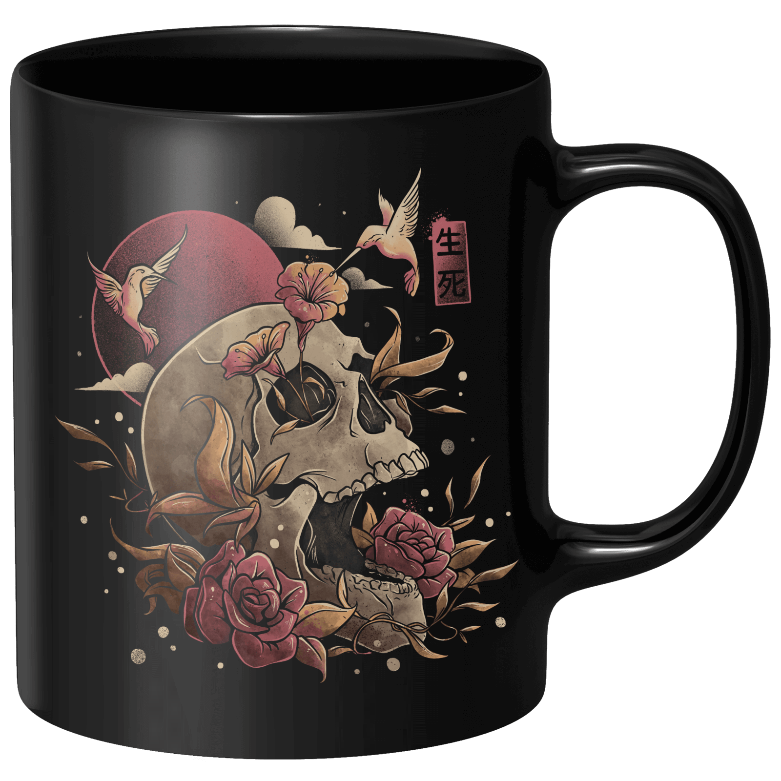 Life And Death Mug - Black