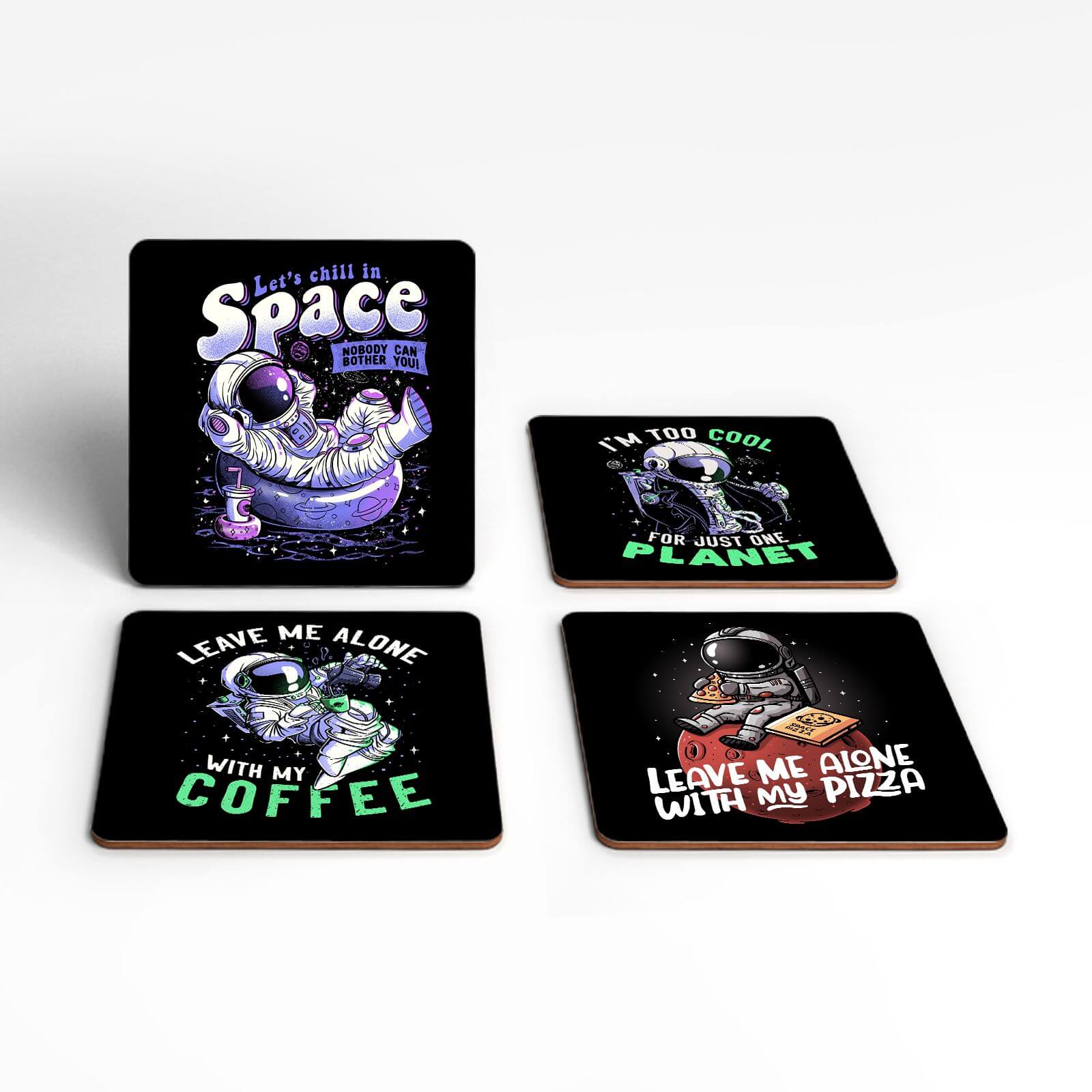 Anti Social Astronauts Coaster Set