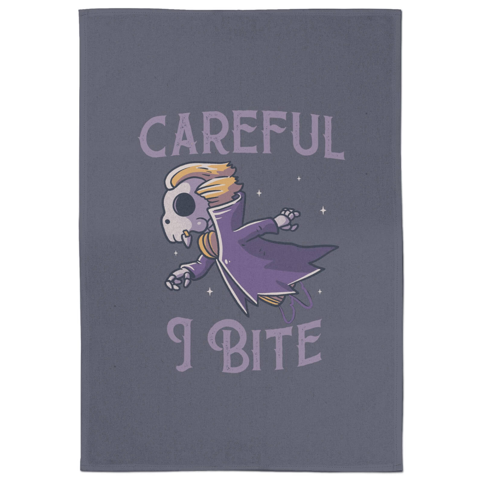 Careful I Bite Tea Towel