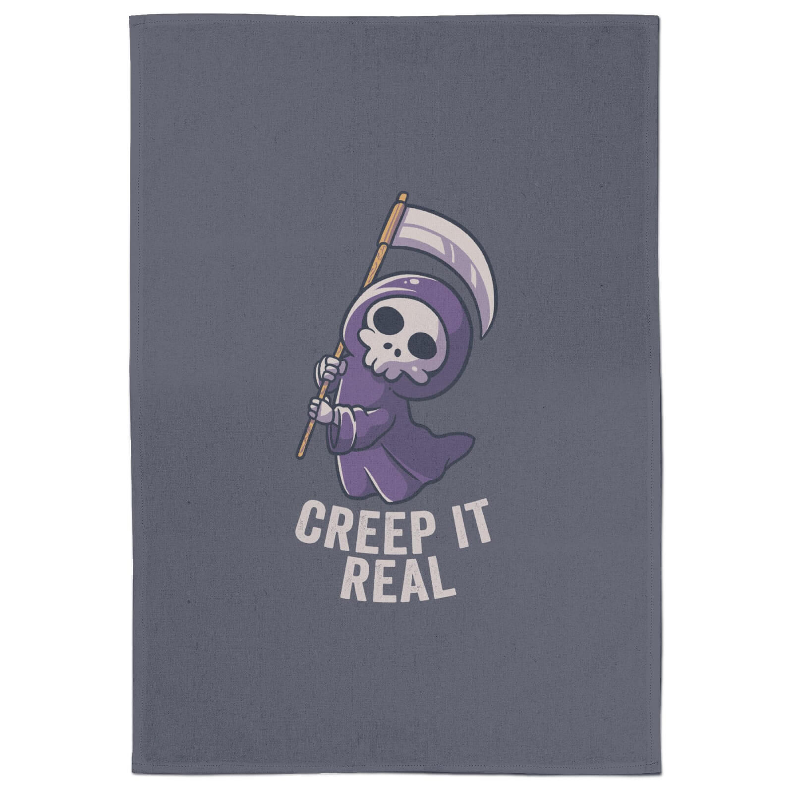 Creep It Real Tea Towel