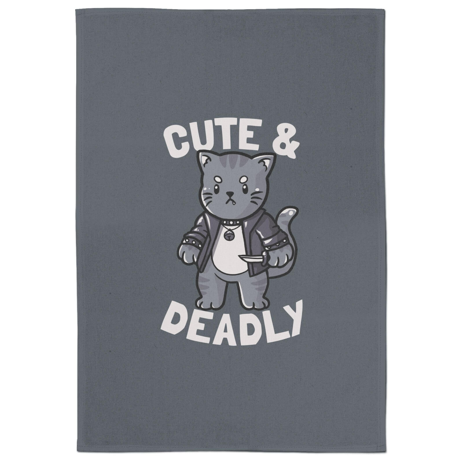 Cute And Deadly Tea Towel