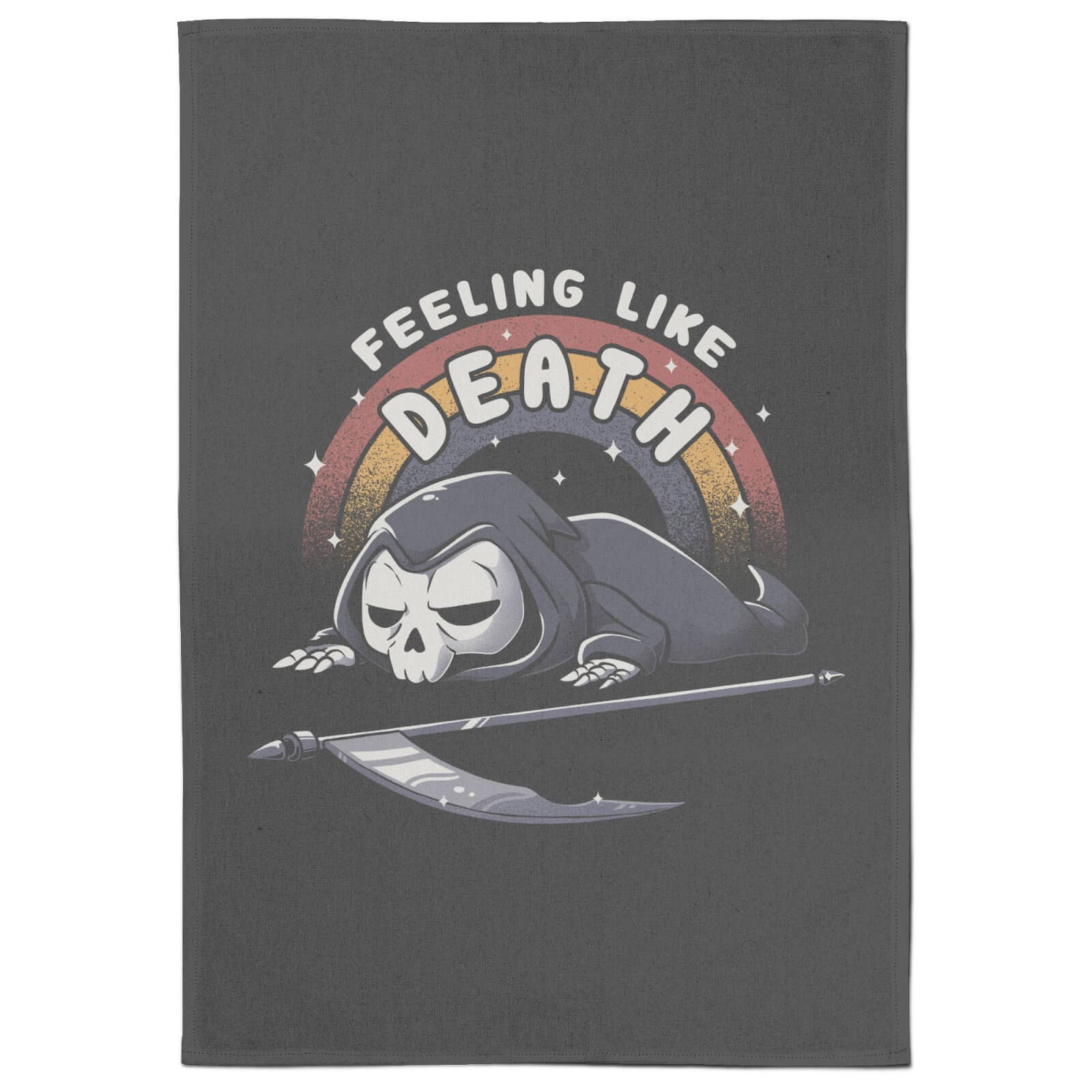 Feeling Like Death Tea Towel