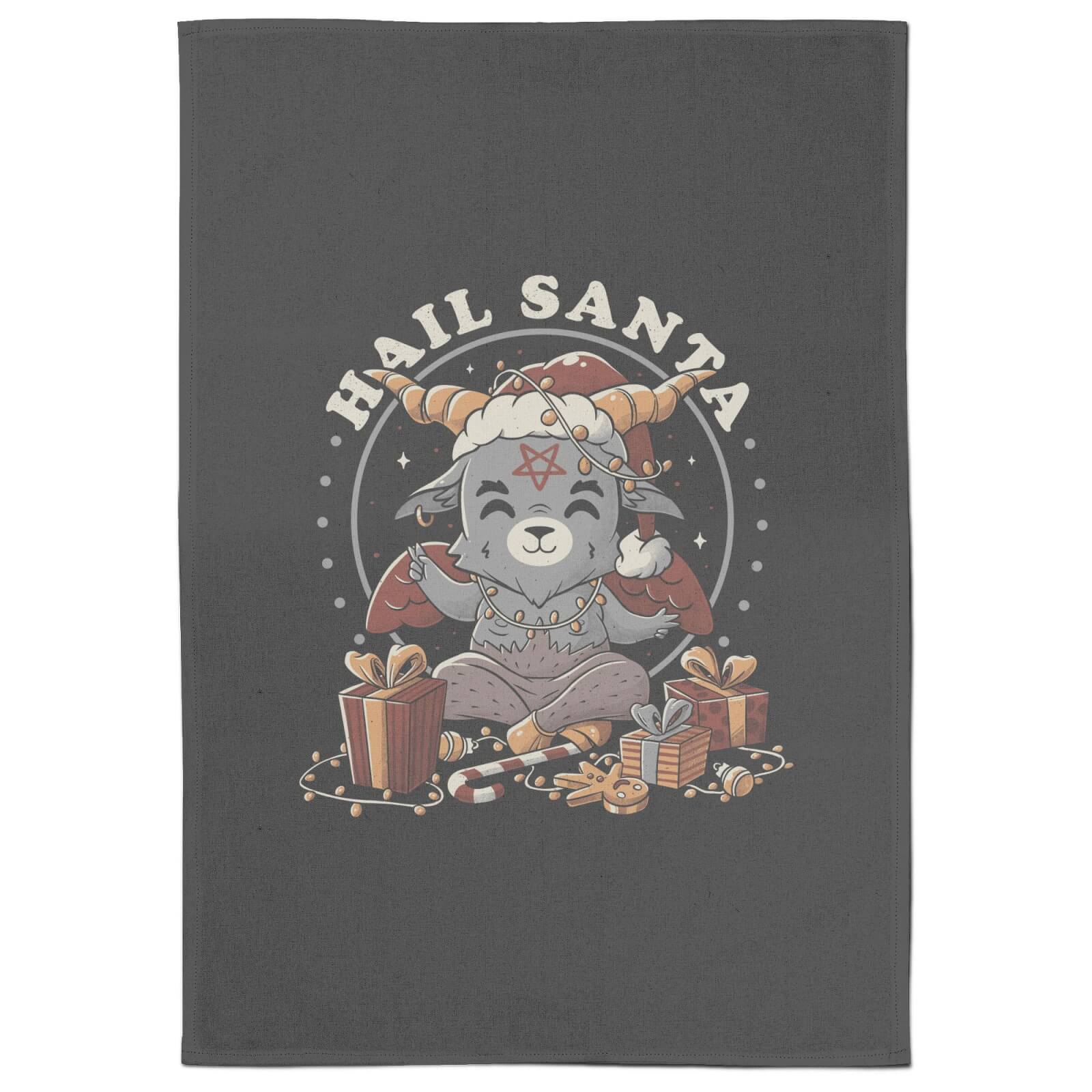 Hail Santa Tea Towel