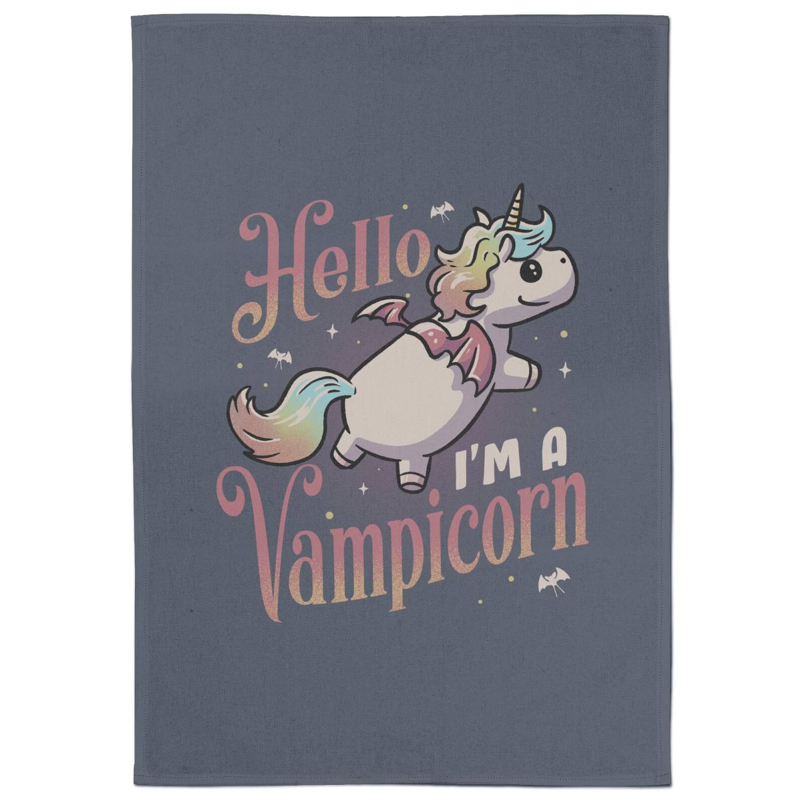 Hello, I'm A Vampicorn Tea Towel