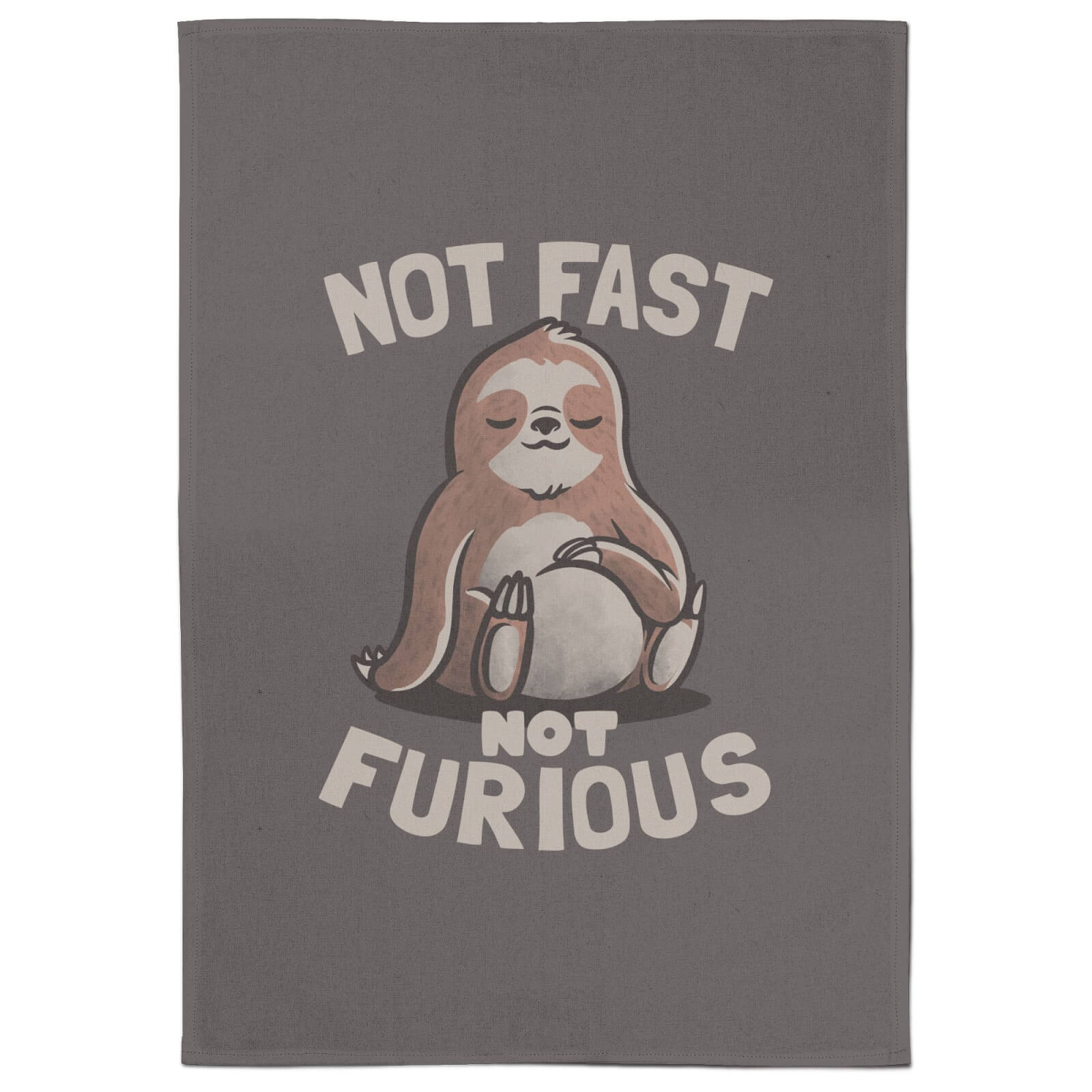 Not Fast Not Furious Tea Towel