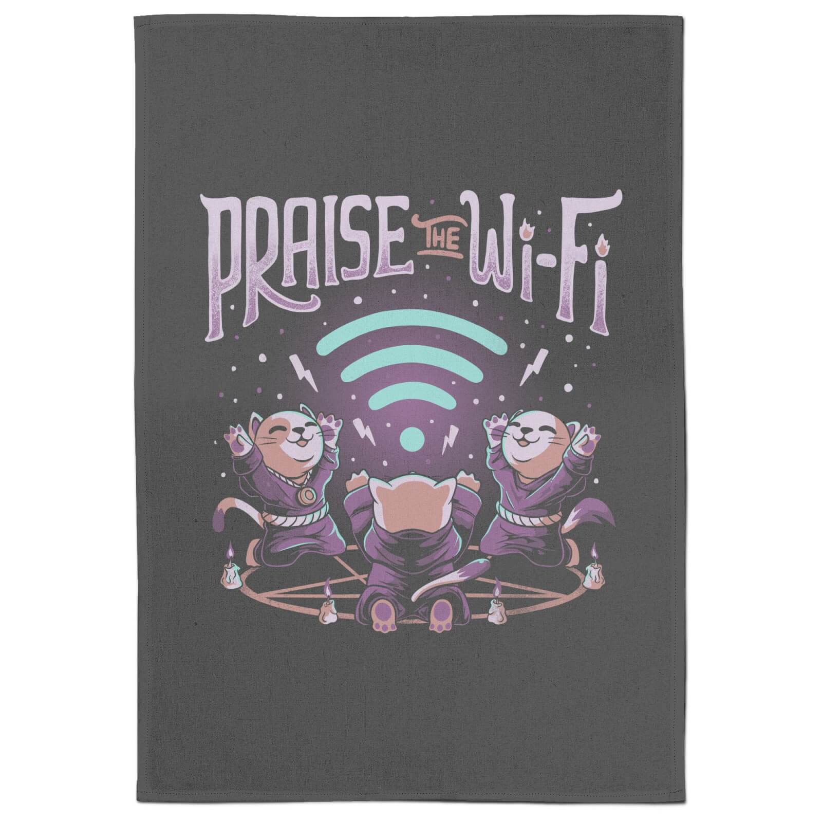 Praise The Wifi Tea Towel
