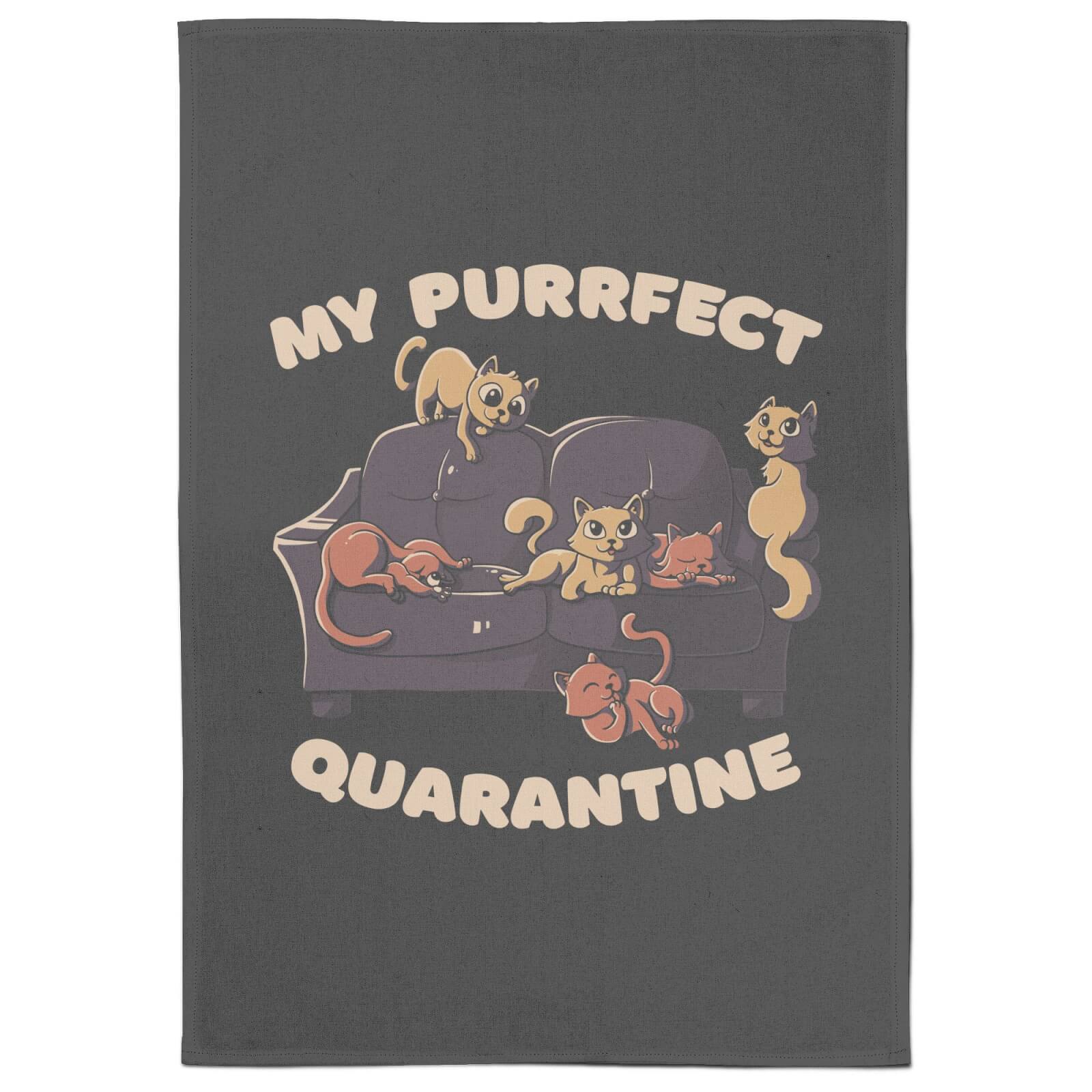 Purrfect Quarantine Tea Towel