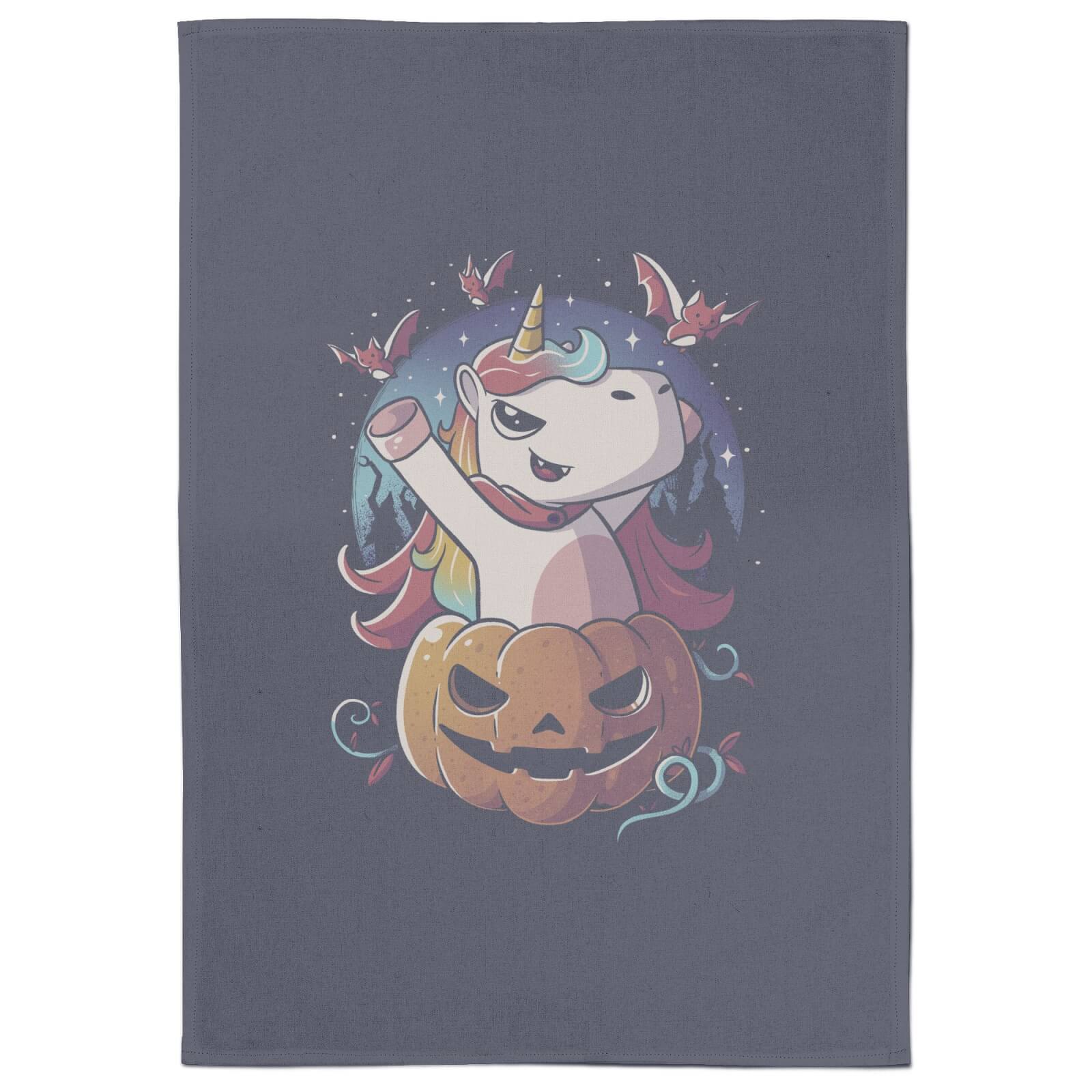 Spooky Unicorn Tea Towel