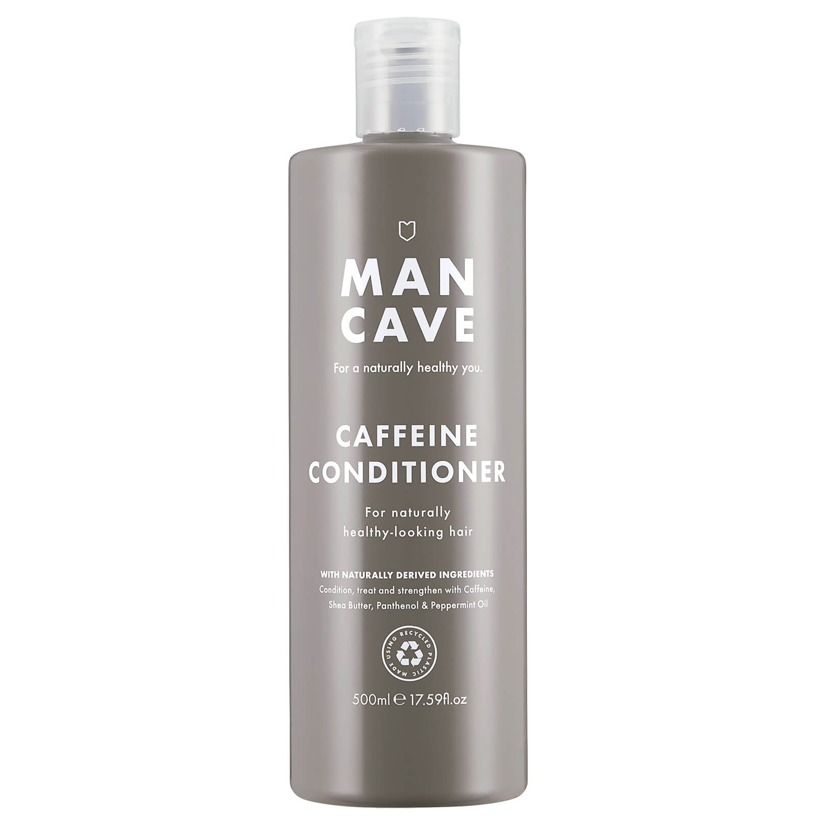Mancave Caffeine Conditioner 500ml In White