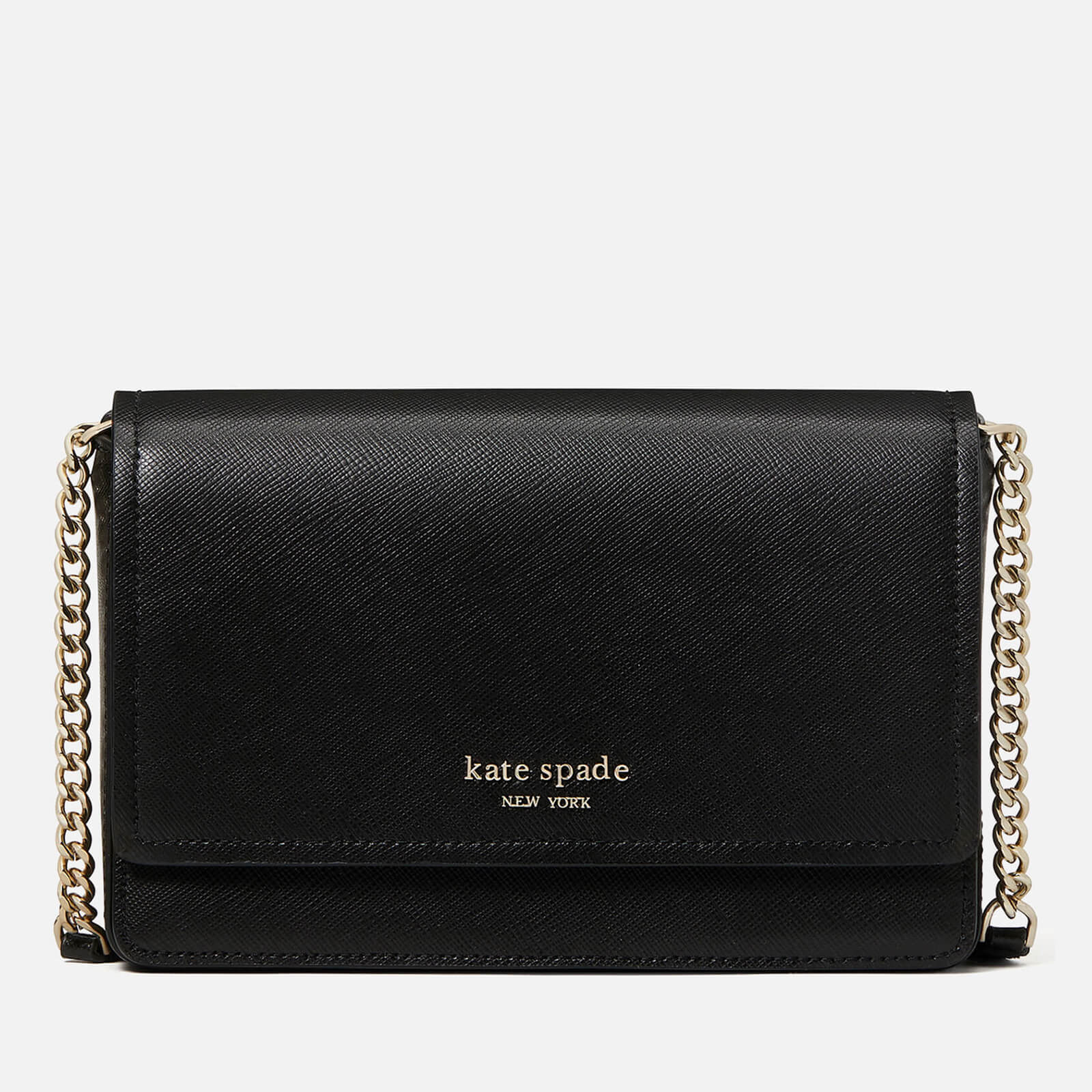 Kate Spade New York Women's Spencer Saffiano Chain Wallet - Black