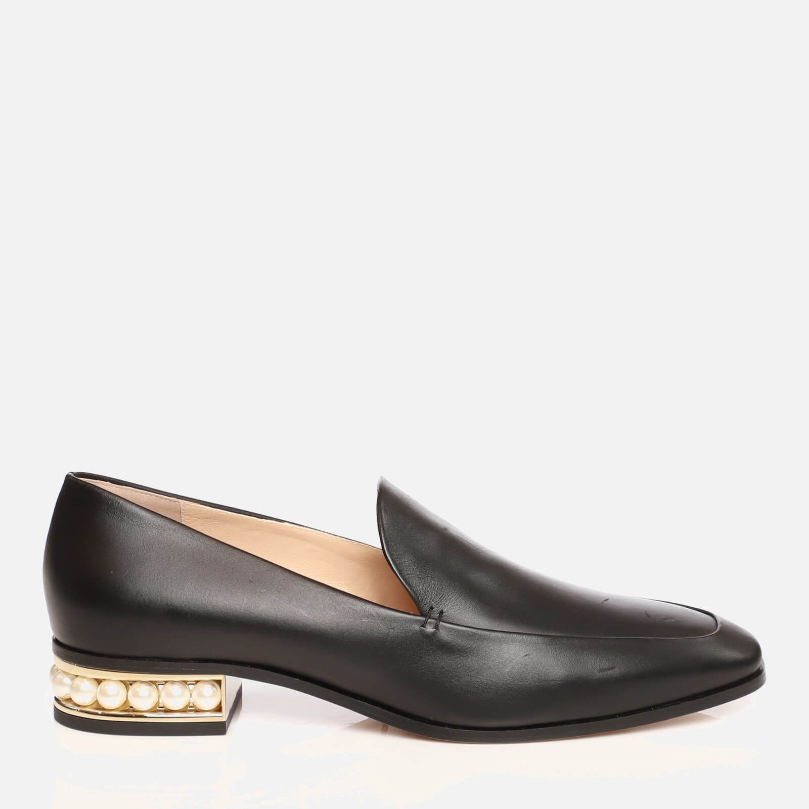 Nicholas Kirkwood Women's 25mm Casati Leather Loafers - Black - UK 4