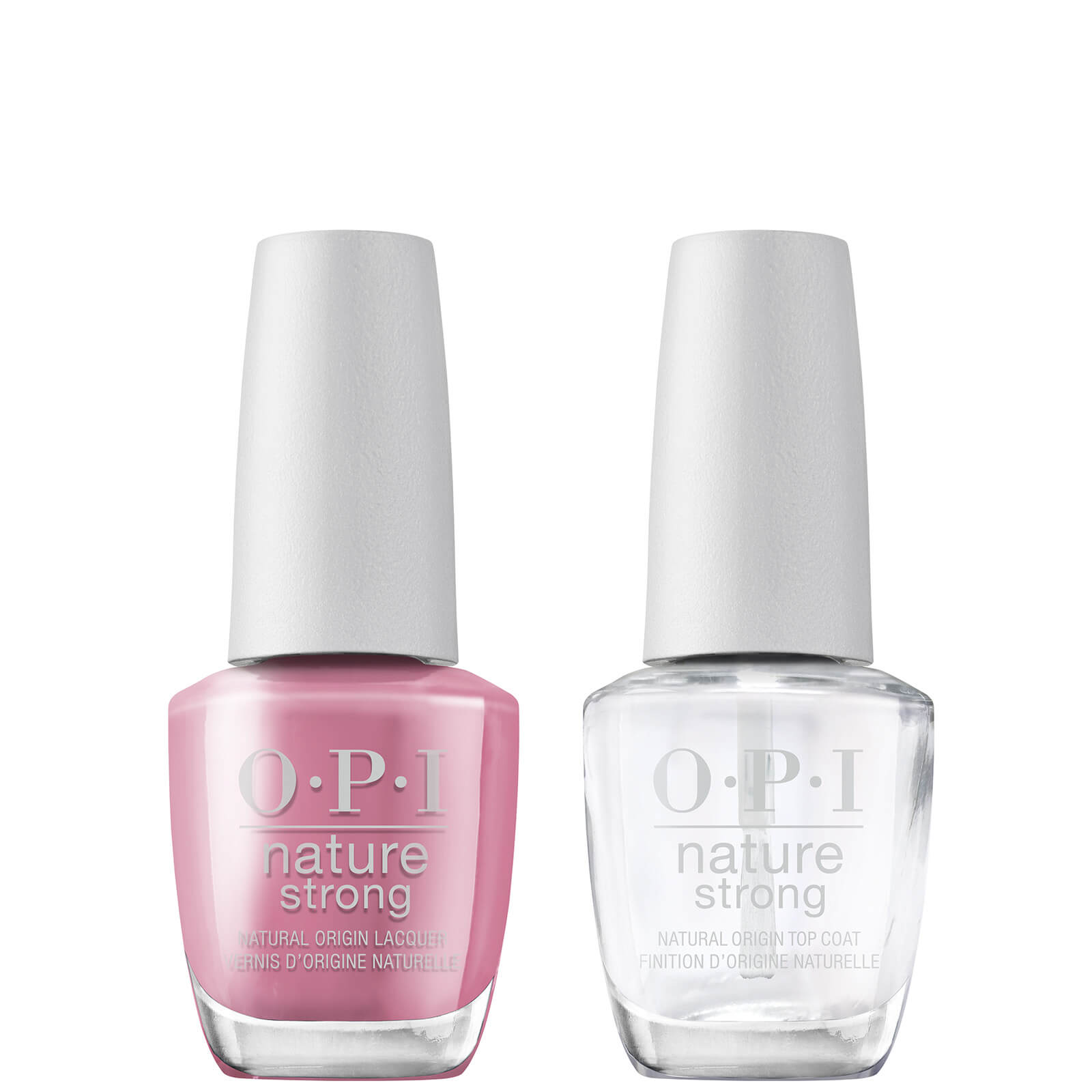 OPI Nature Strong Natural Vegan Nail Polish Duo (Various Colours) - Knowledge is Flower