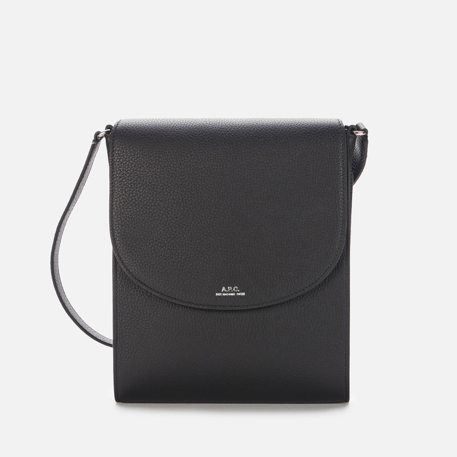 A.P.C. Men's Demi-Lune Cross Body Bag - Black