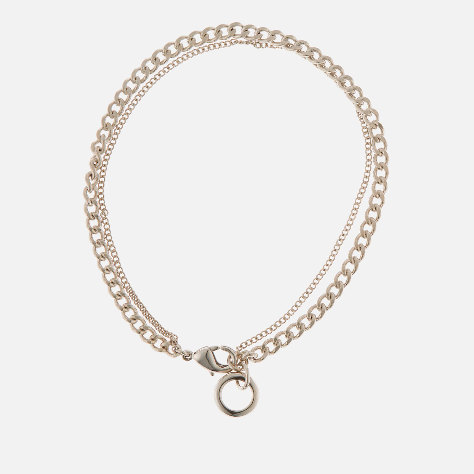 A.P.C. Men's Minimal Bracelet - Silver