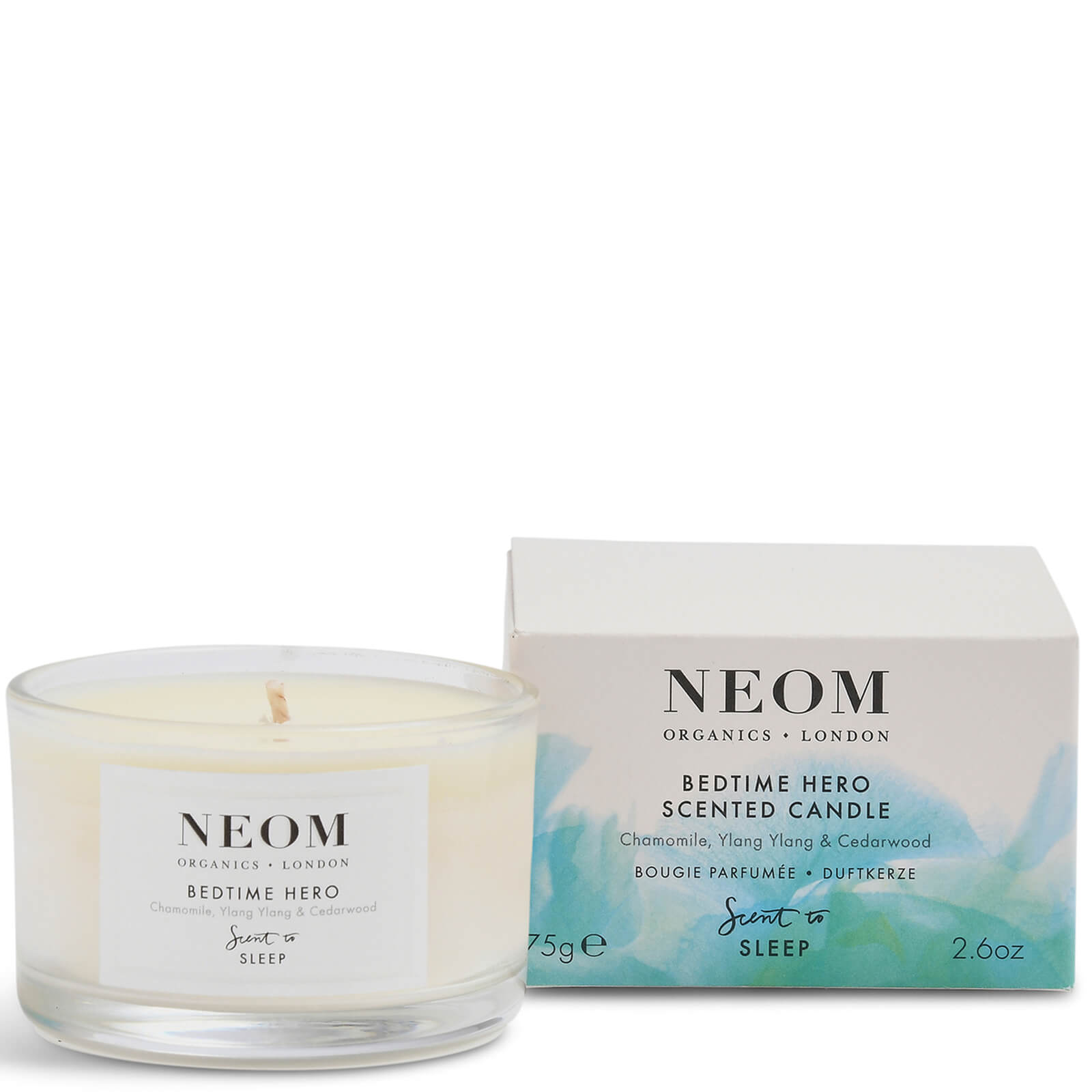 Shop Neom Bedtime Hero Travel Scented Candle 75g