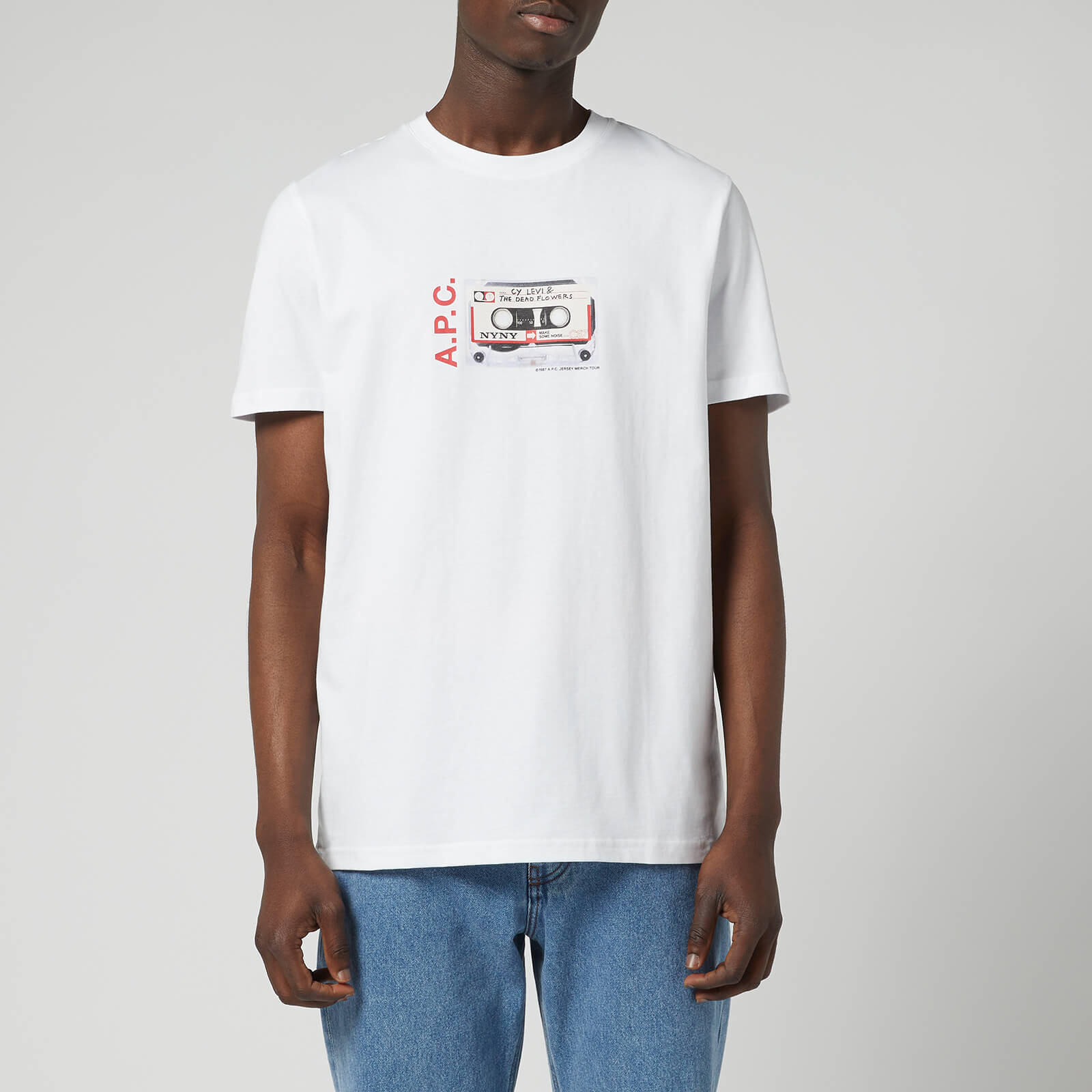 A.P.C. Men's Natael T-Shirt - White - S