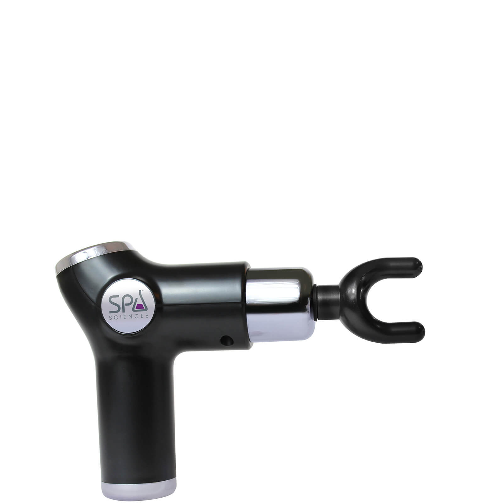 Spa Sciences FITR3 Massage Gun with 4 Head Attachments – Black lookfantastic.com imagine