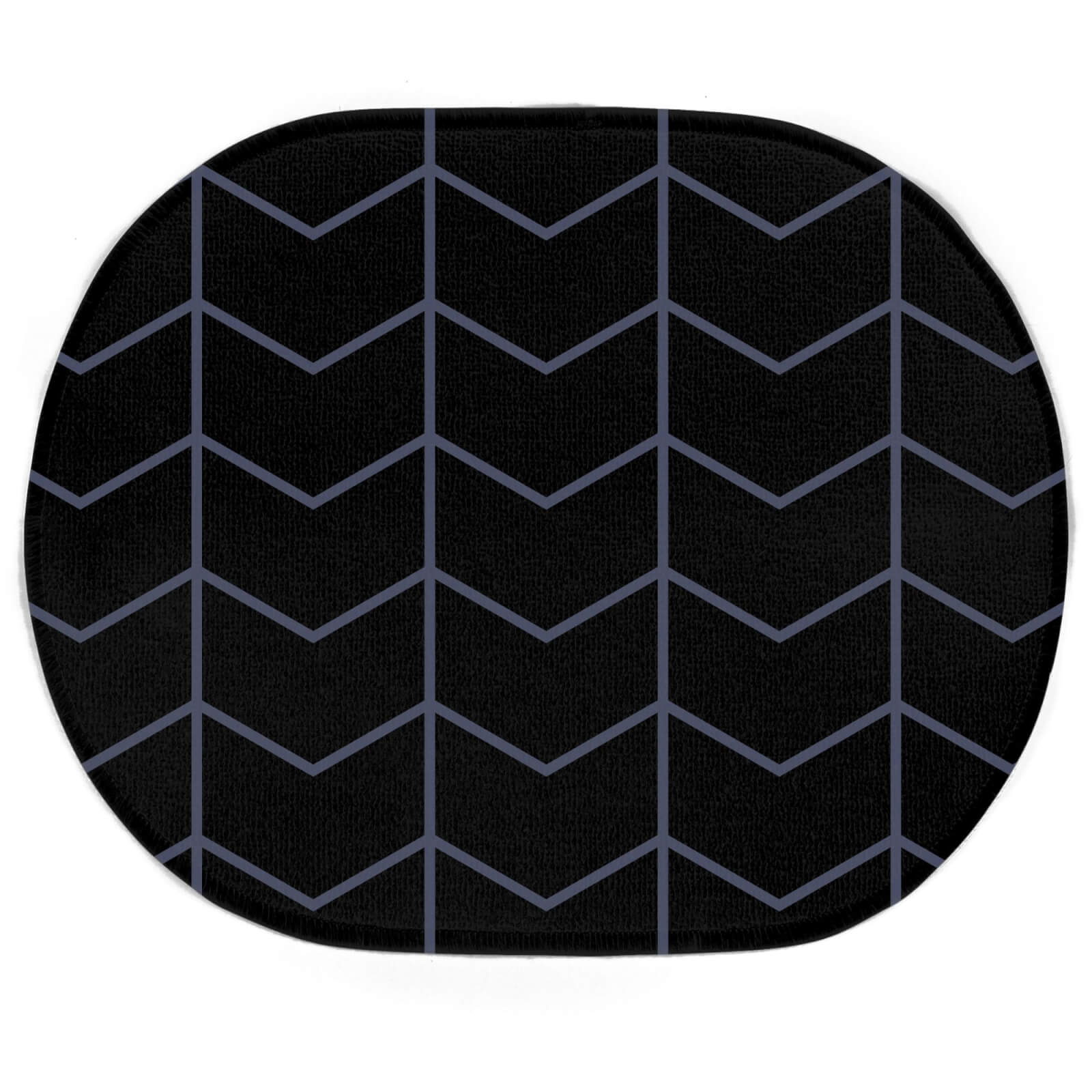Jernbane Oval Bath Mat