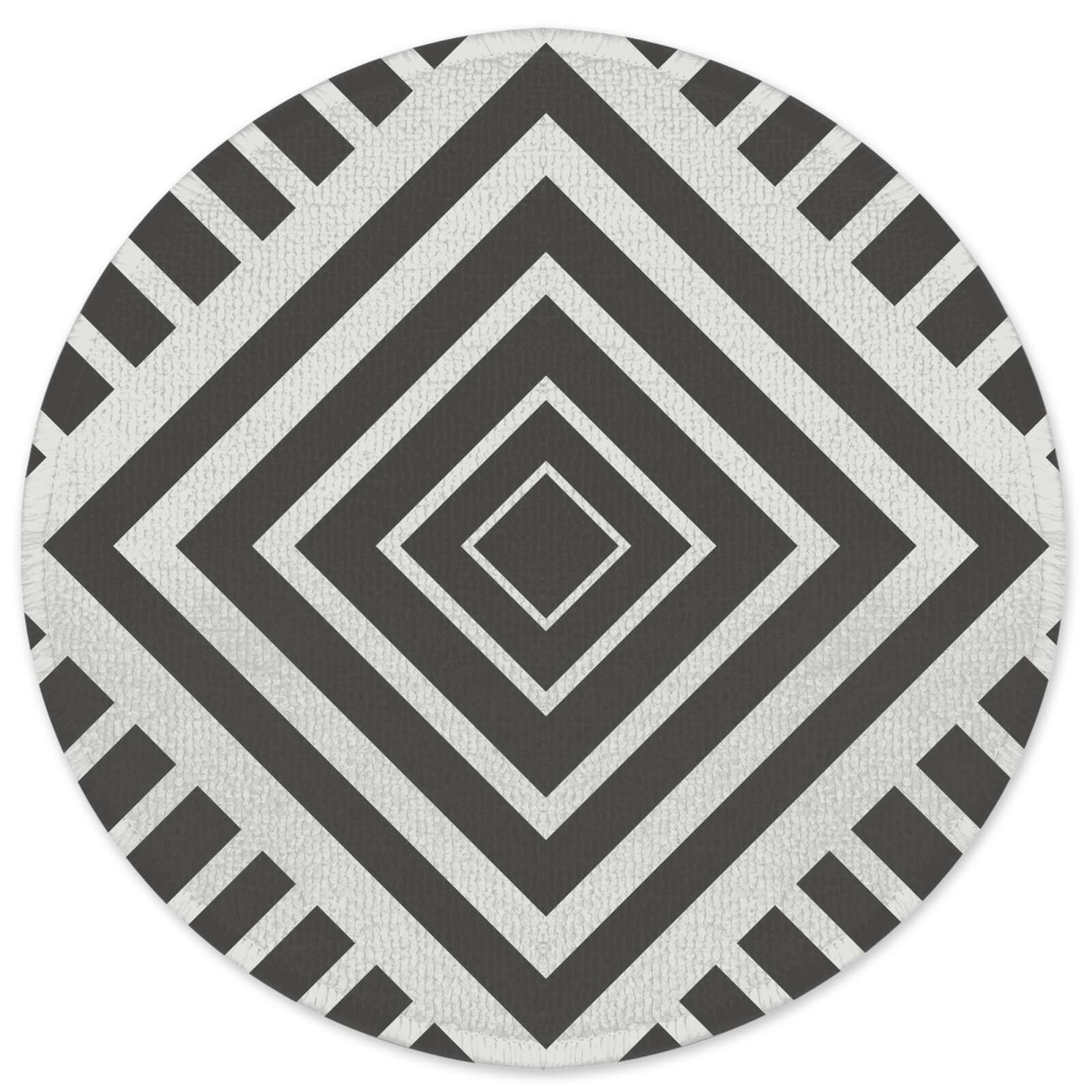 Diamant Round Bath Mat