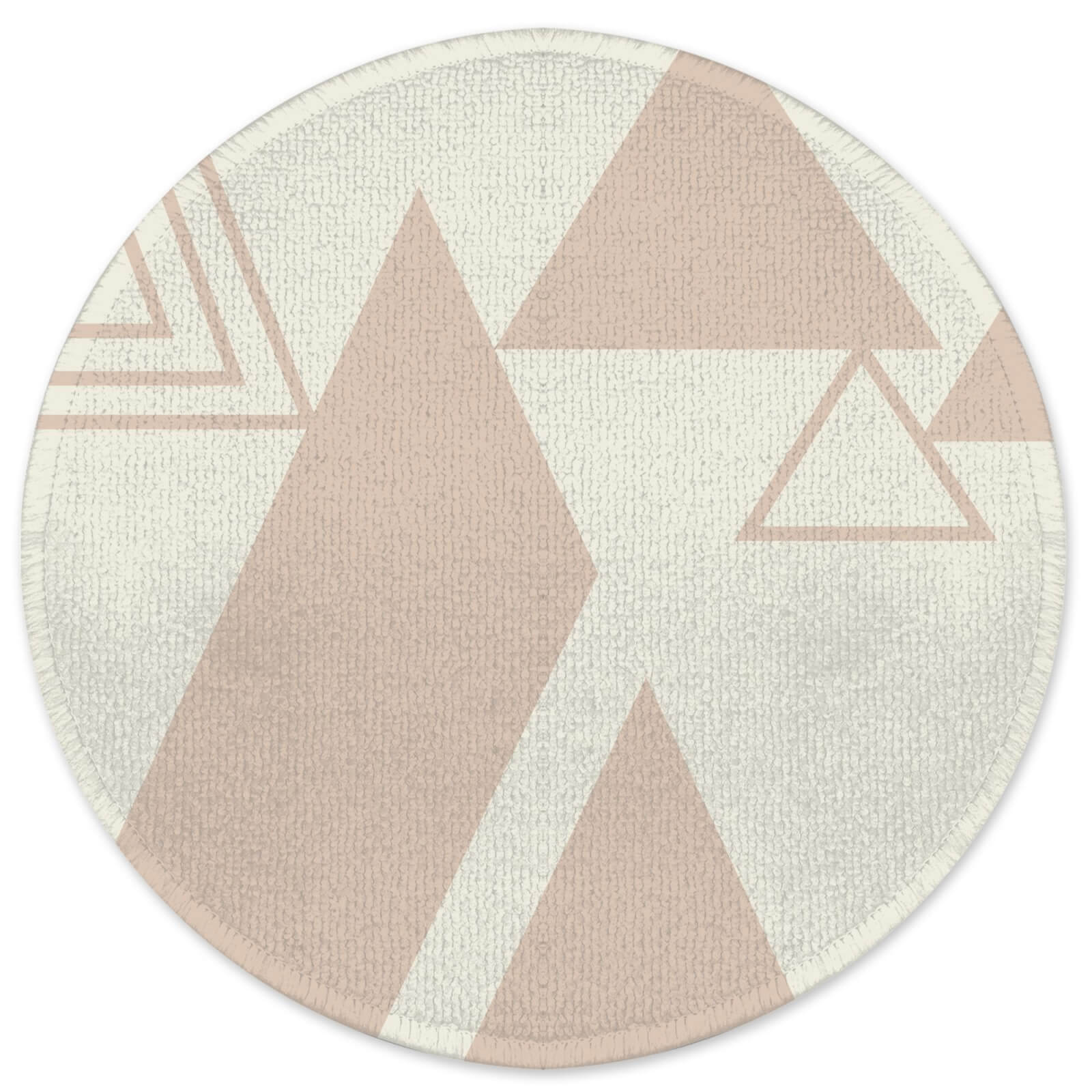 Decorsome Pyramidspel Round Bath Mat