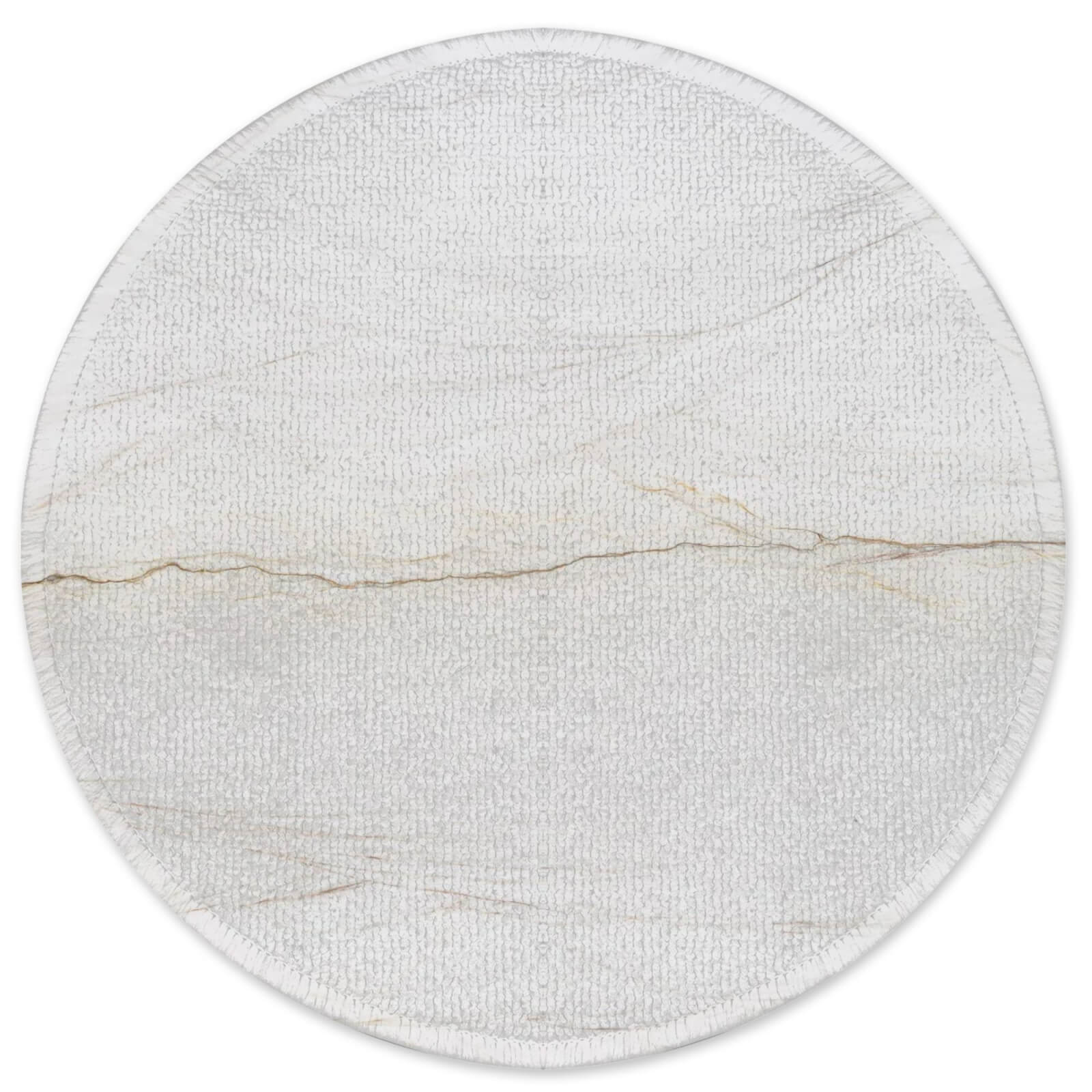 Decorsome Sandfärgad Round Bath Mat