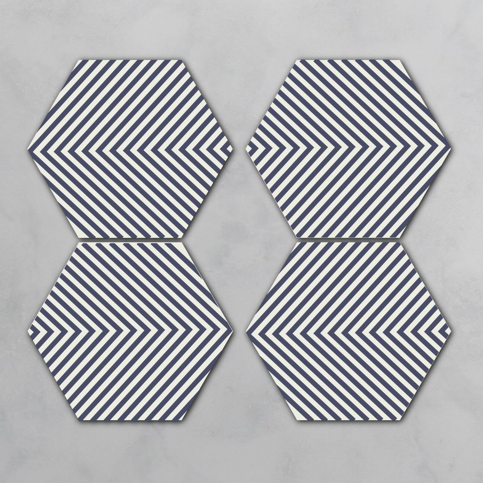 Hurra Hexagonal Coaster Set