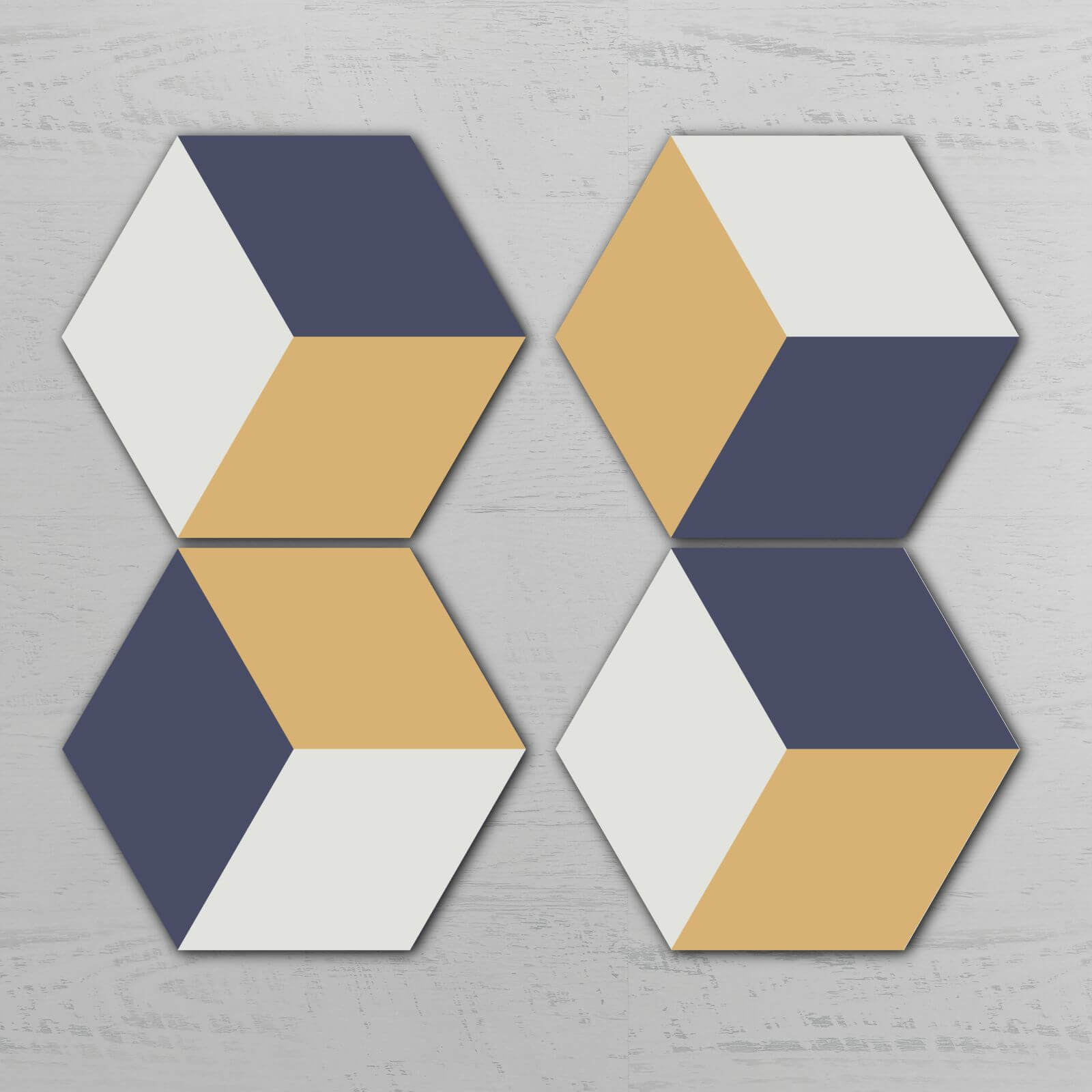 Tärna Hexagonal Coaster Set