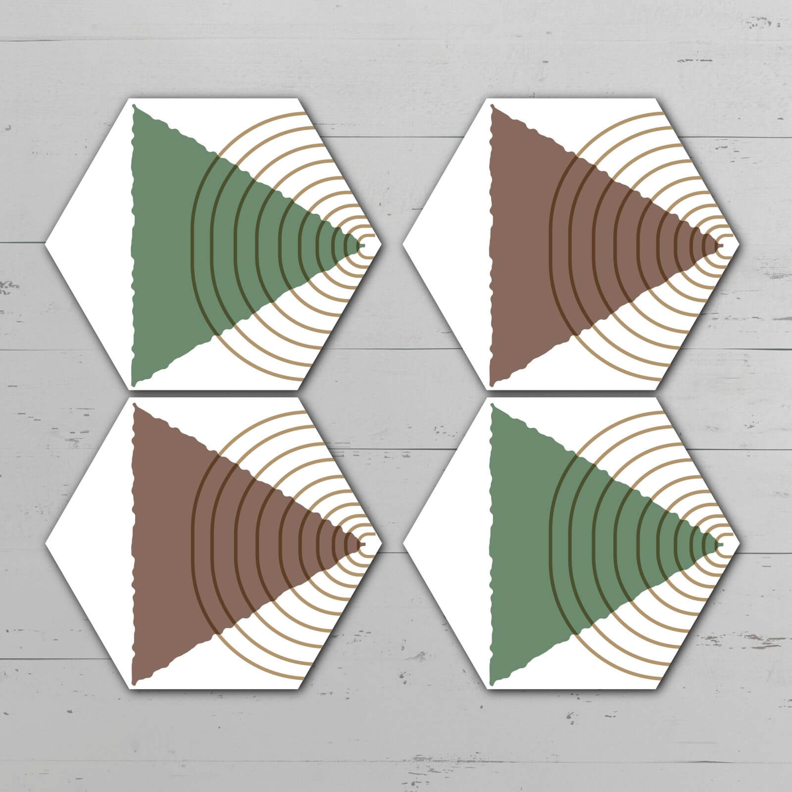 Mysig Hexagonal Coaster Set