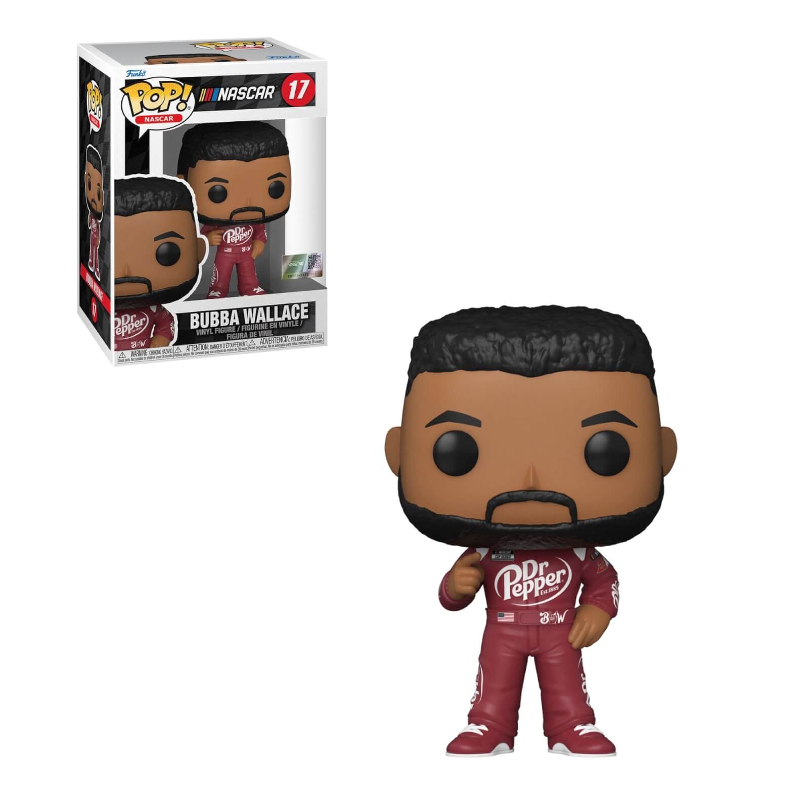 NASCAR Bubba Wallace Funko Pop! Vinyl