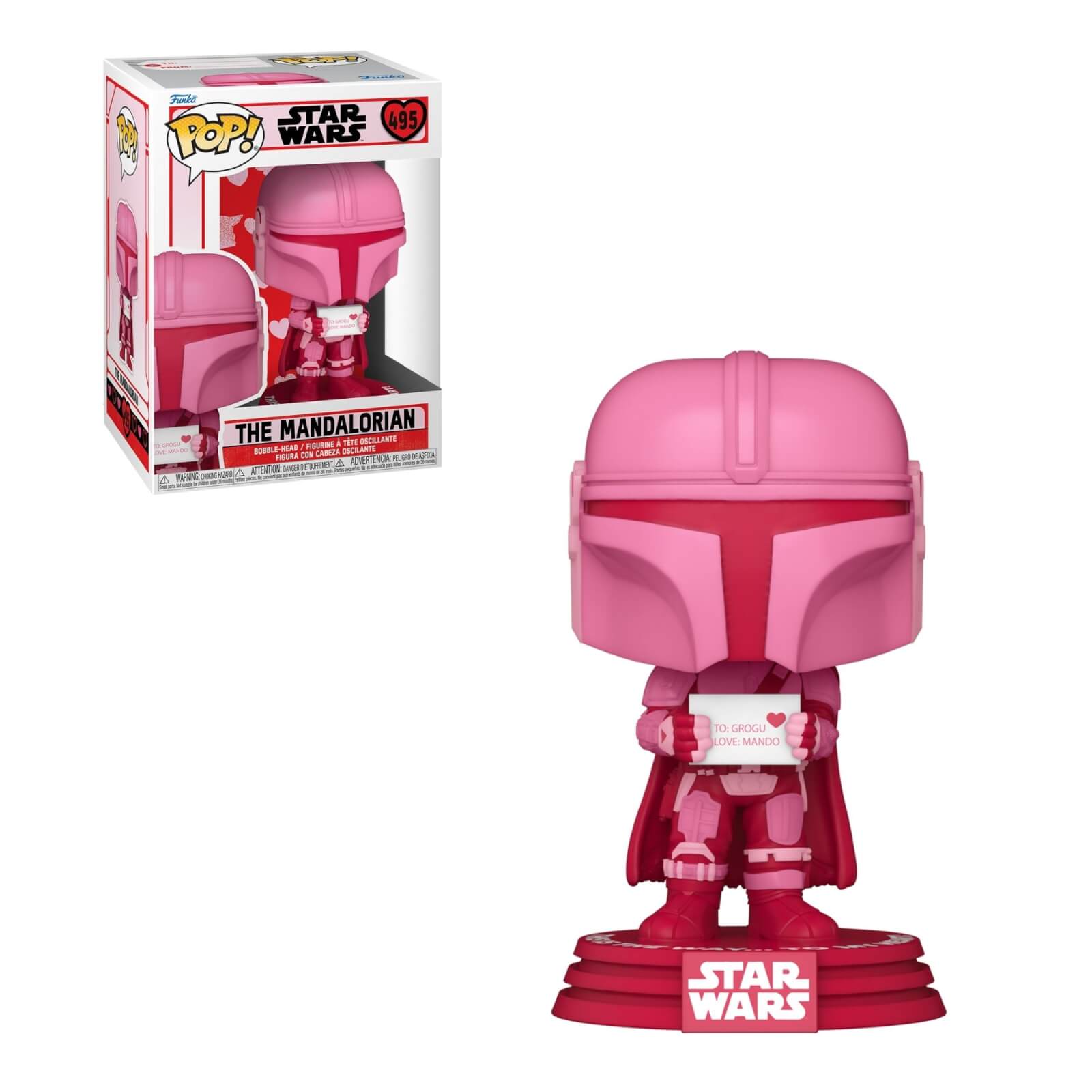 Star Wars Valentines The Mandalorian Funko Pop! Vinyl