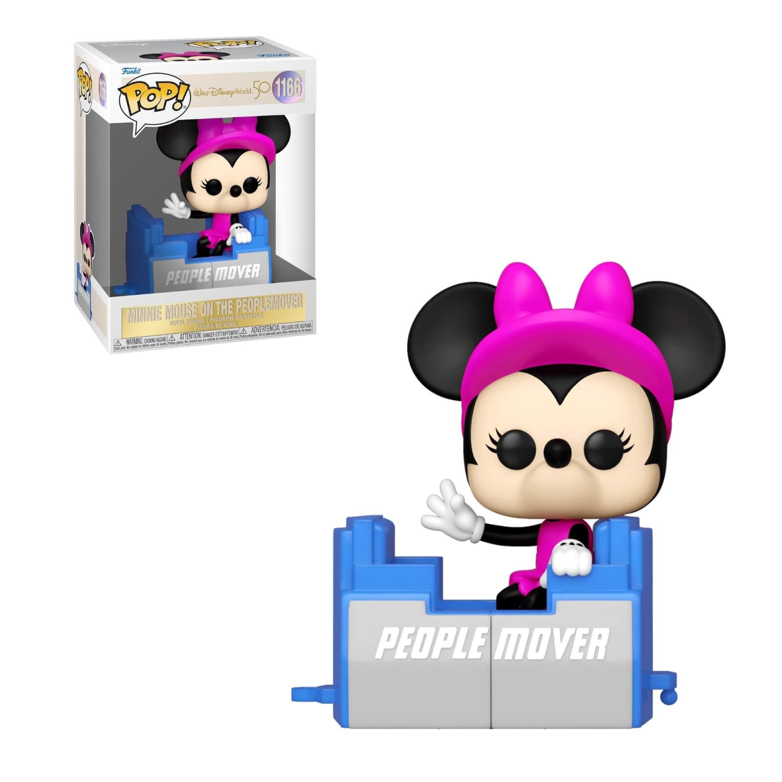 Walt Disney World 50th Anniversary People Mover Minnie Funko Pop! Vinyl