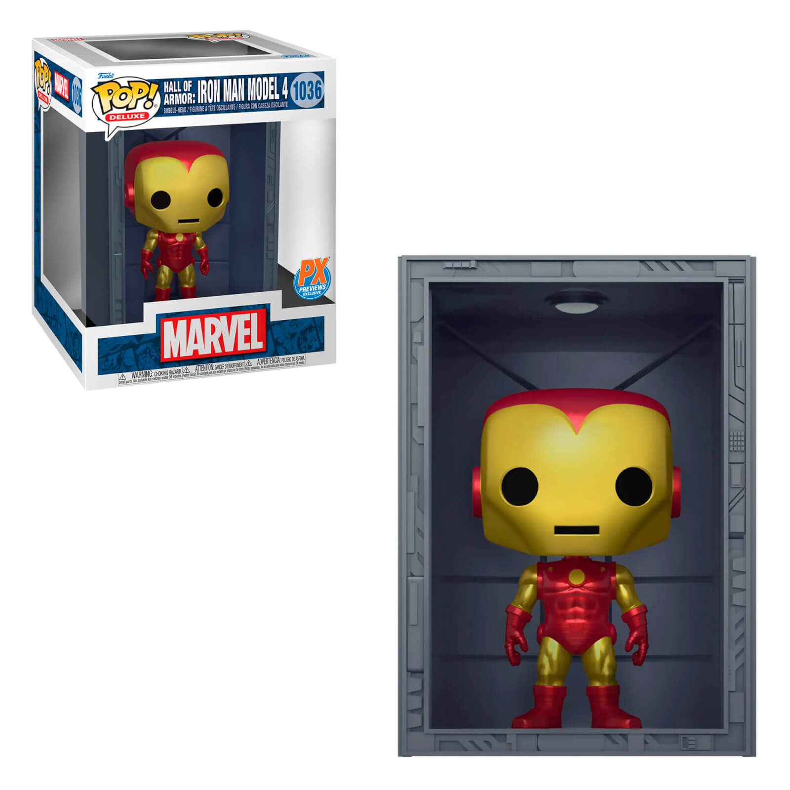 Sale Px Previews Hall Of Armor Iron Man Exc Mark 4 Funko Pop! Vinyl