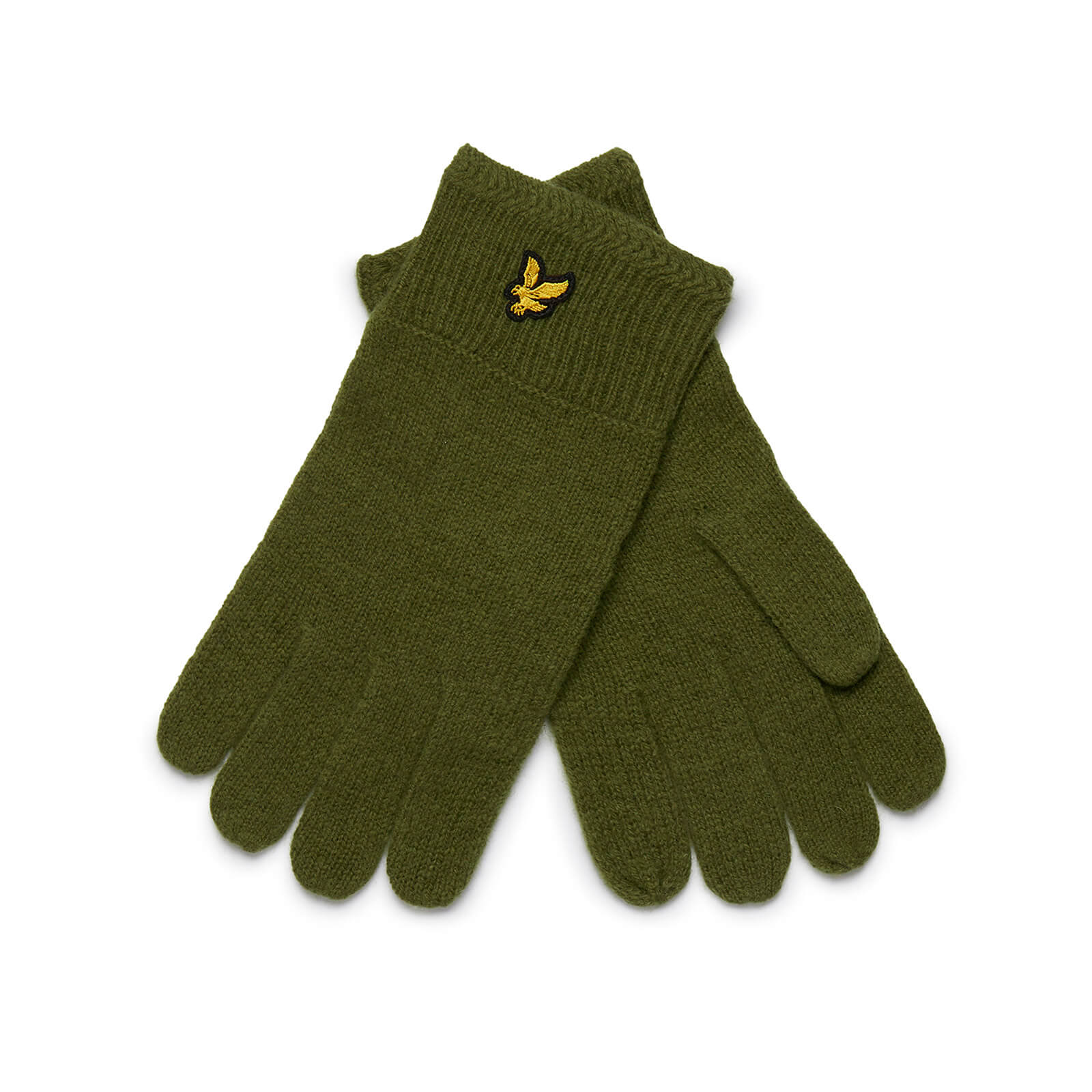 

Racked rib gloves - Olive - One Size