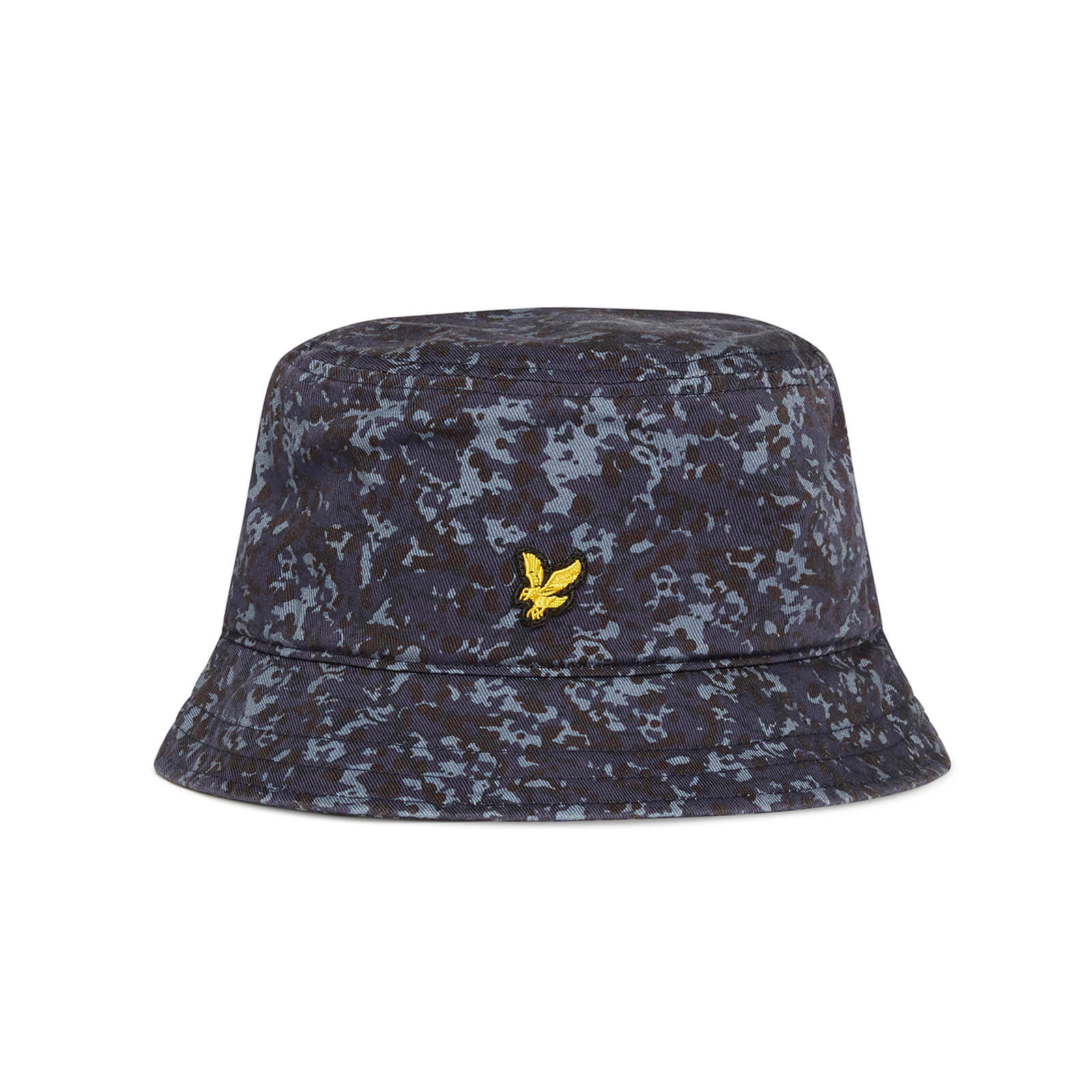 

Cotton Twill Bucket Hat - Navy Earth Print - One Size