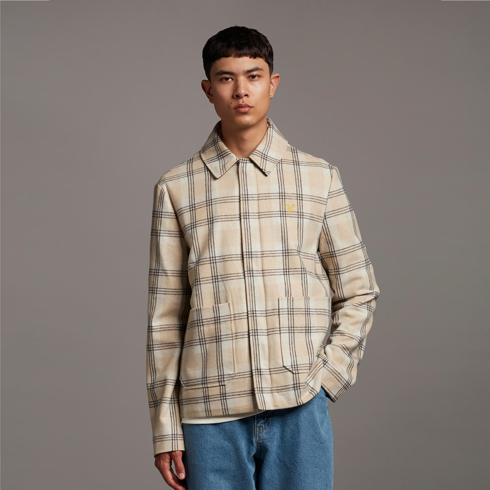

Check Wool Jacket - XS