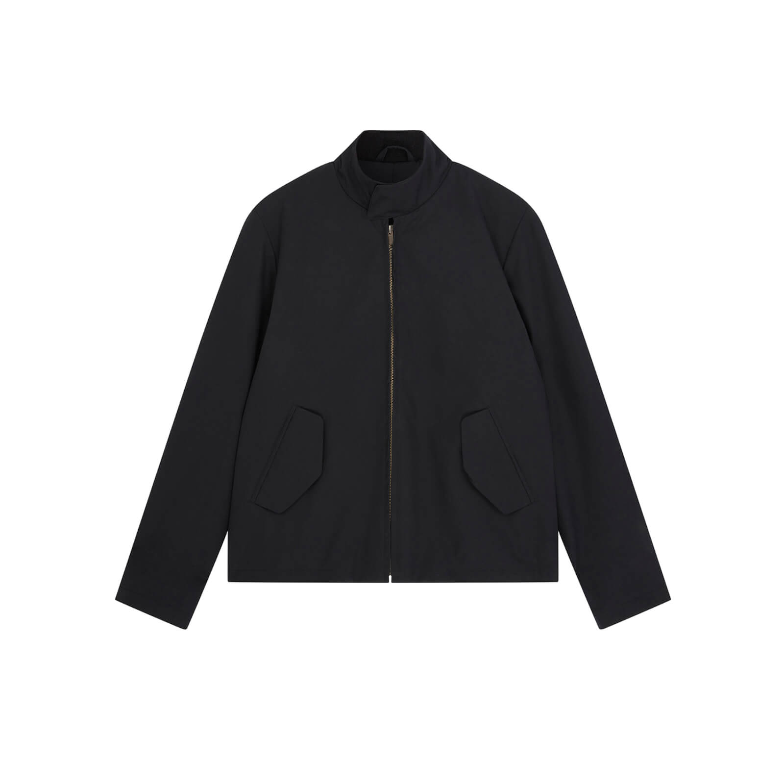 

Men's Black Eagle Ventile Harrington - Jet Black - M