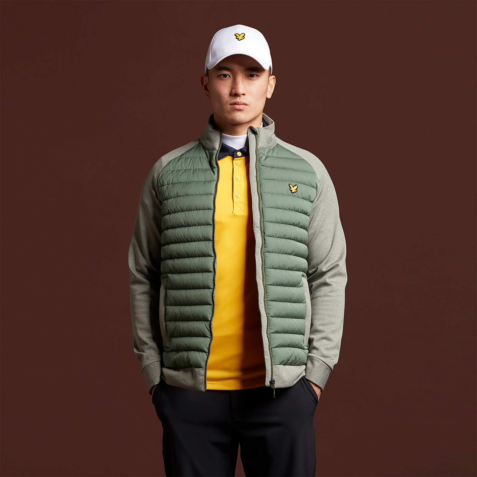 

Quilted Front Fleece Back - Cactus Green - XXL