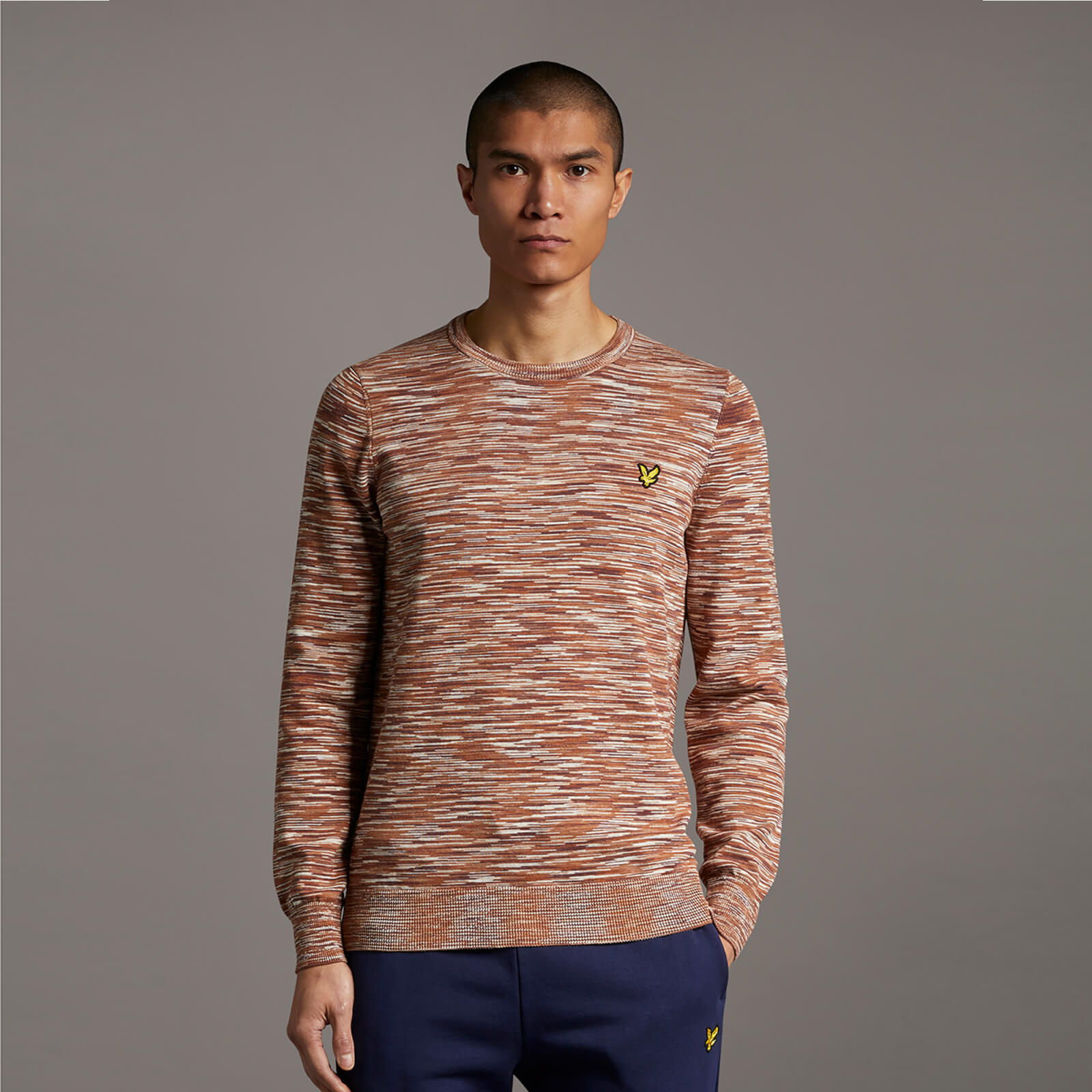 

Space Dye Jumper - Tan - XXL