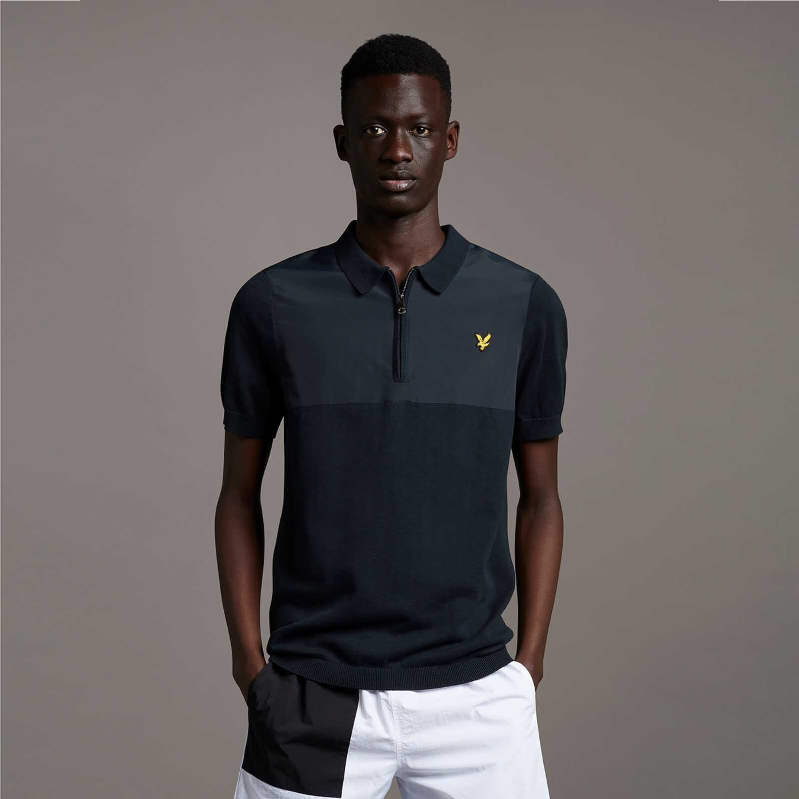 

Knitted Polo - Dark Navy - M