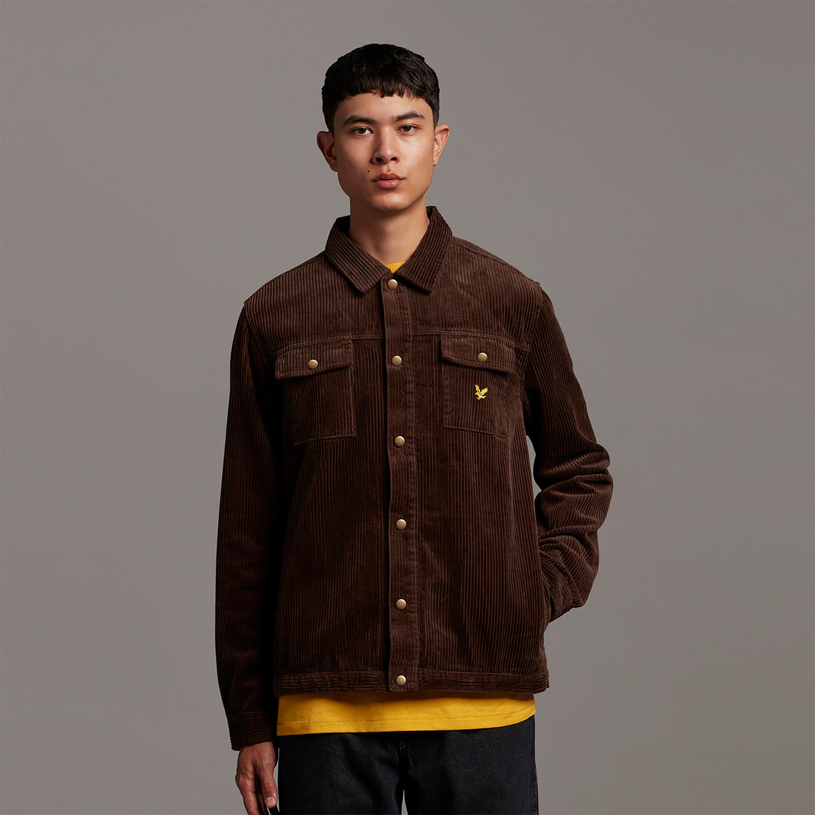

Archive Heavy Cord Overshirt - Chocolate - M
