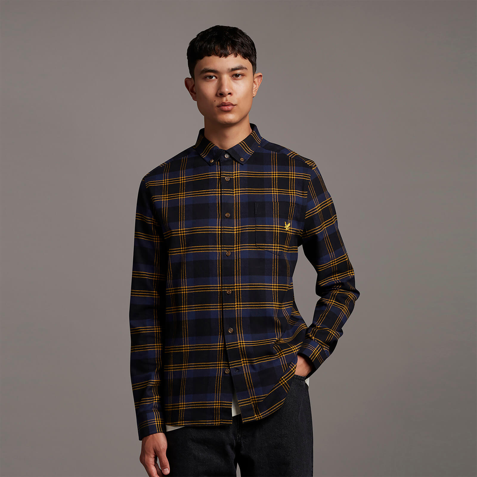 

Archive Brushed Check Shirt - Chocolate - M